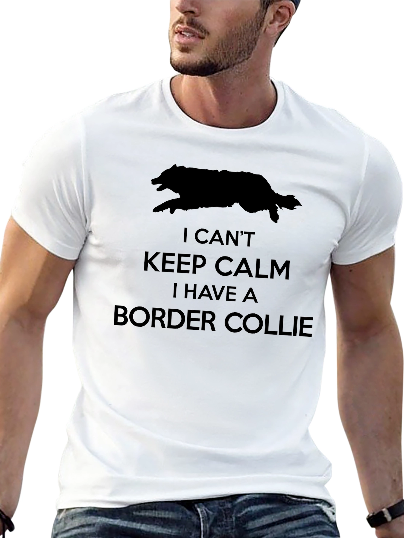 I Cant Keep Calm Border Collie T-Shirt
