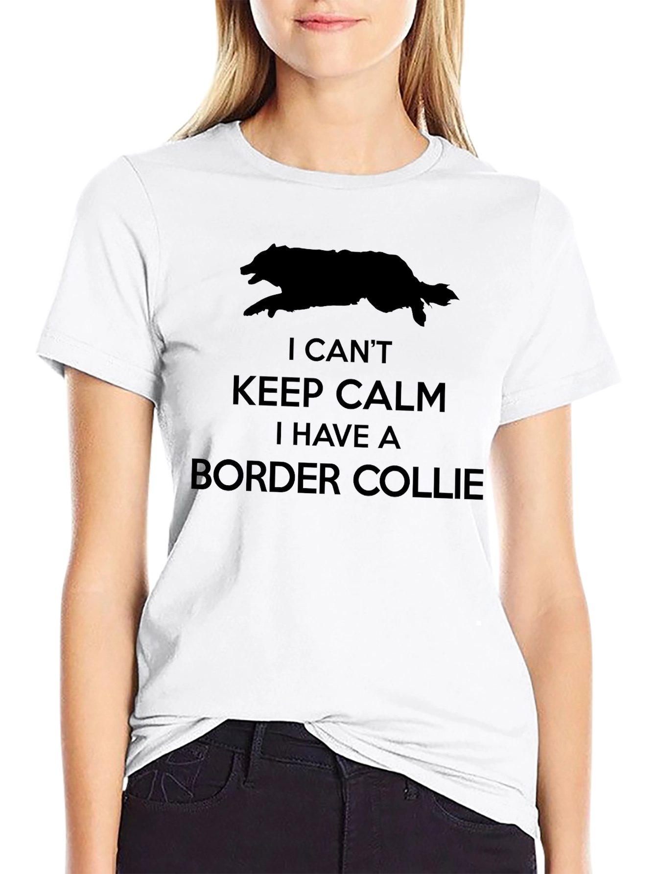 I Cant Keep Calm Border Collie T-Shirt