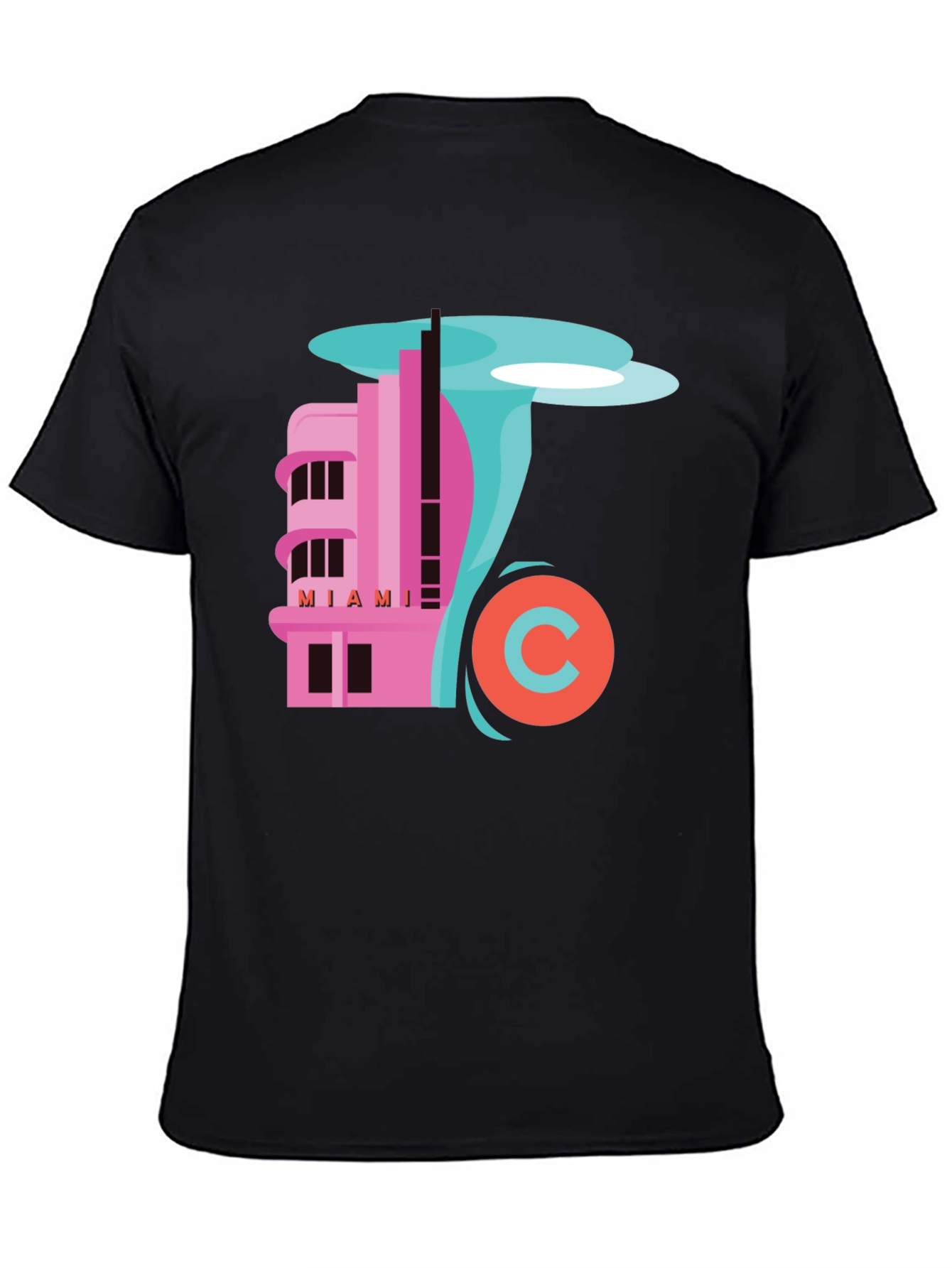 Miami Art Deco Graphic T-Shirt