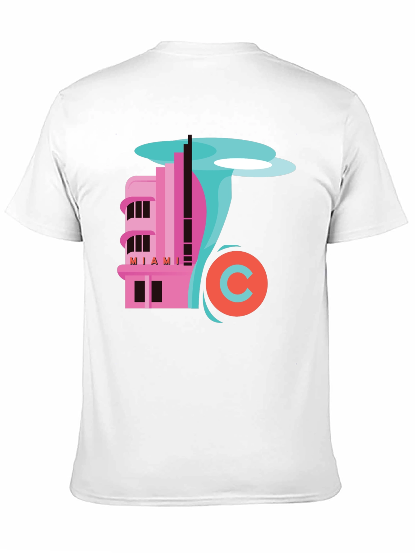 Miami Art Deco Graphic T-Shirt