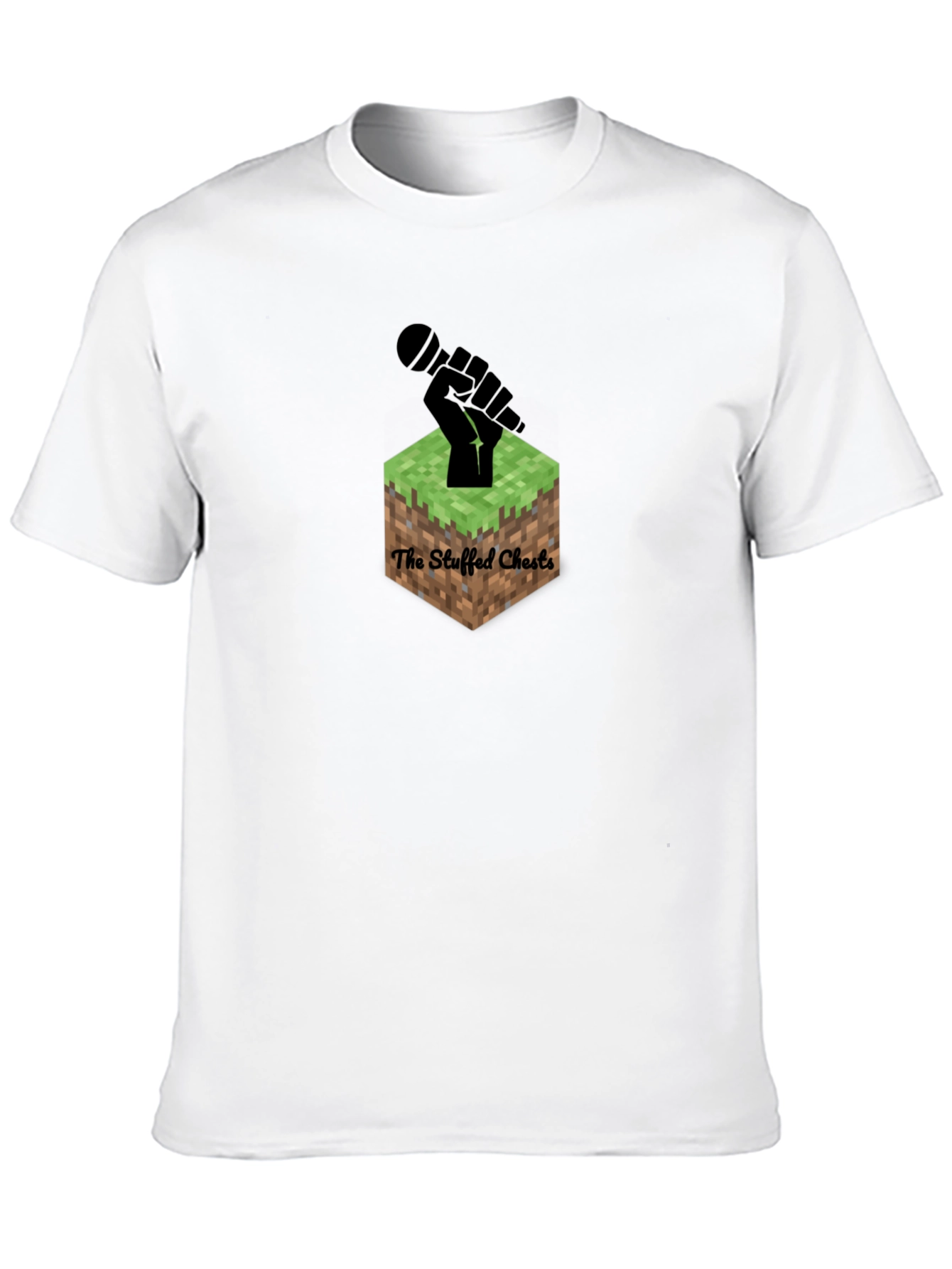 The Stuffed Chests Black Graphic Tee