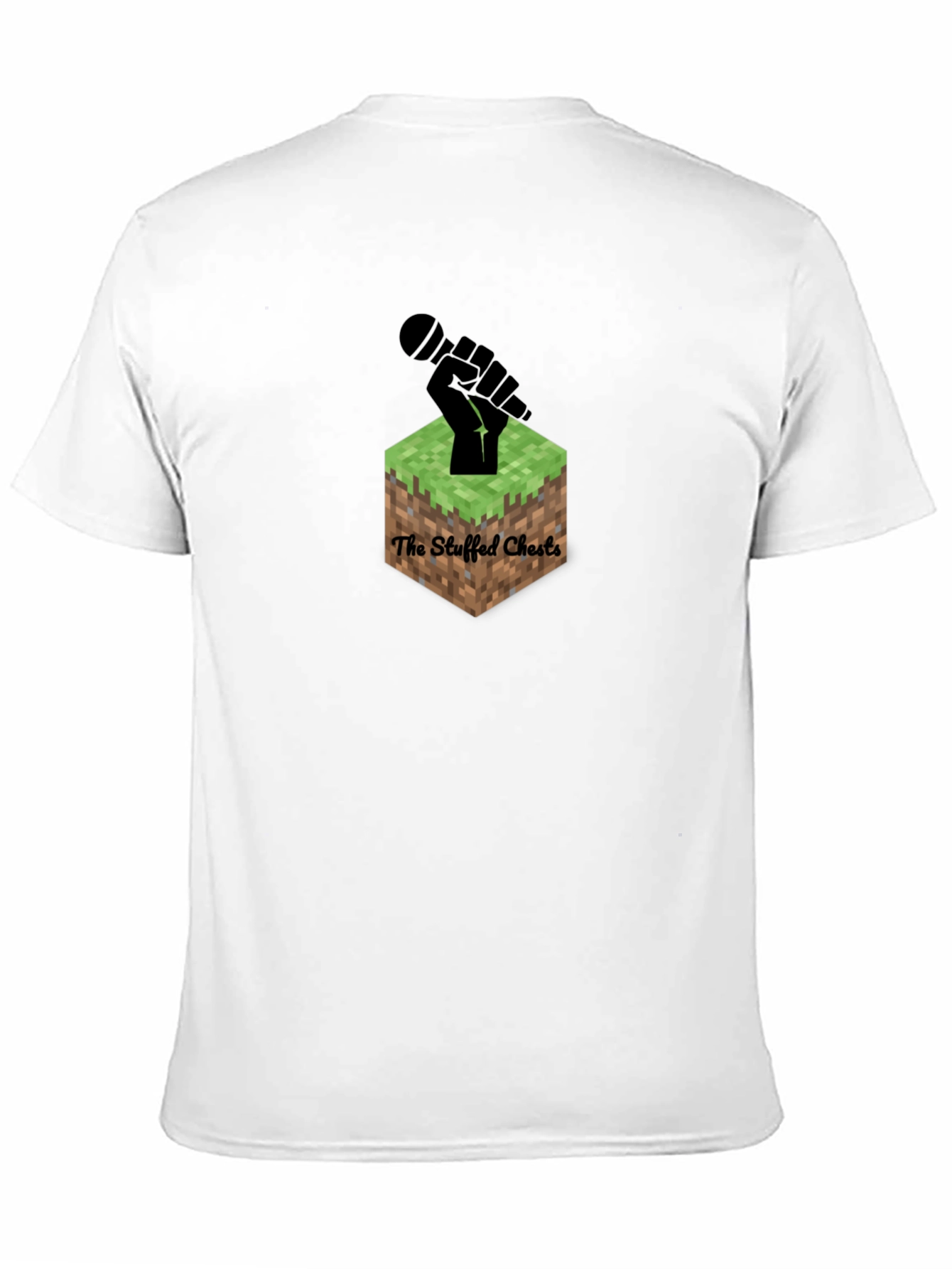 The Stuffed Chests Black Graphic Tee