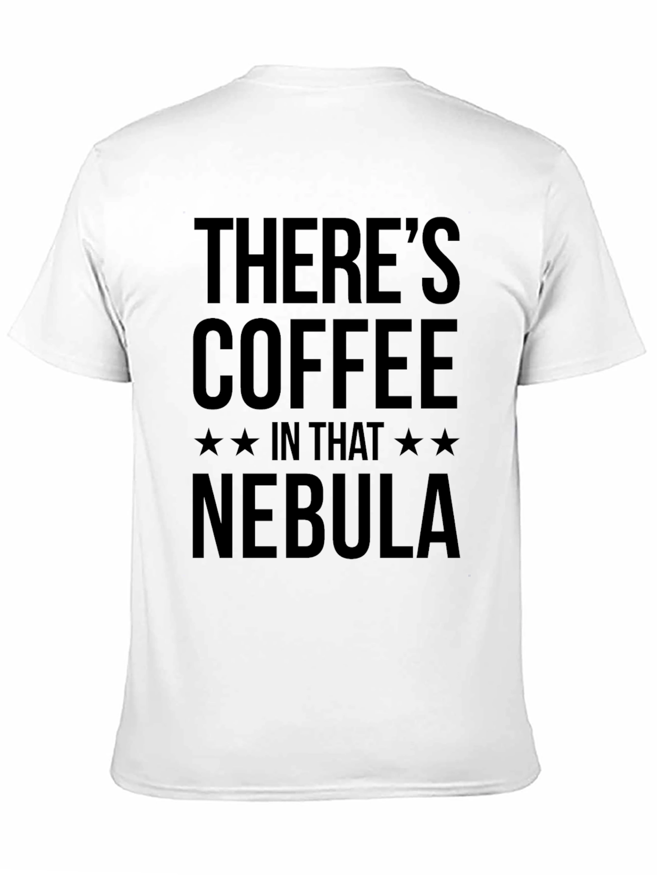 Coffee Nebula Black T-Shirt
