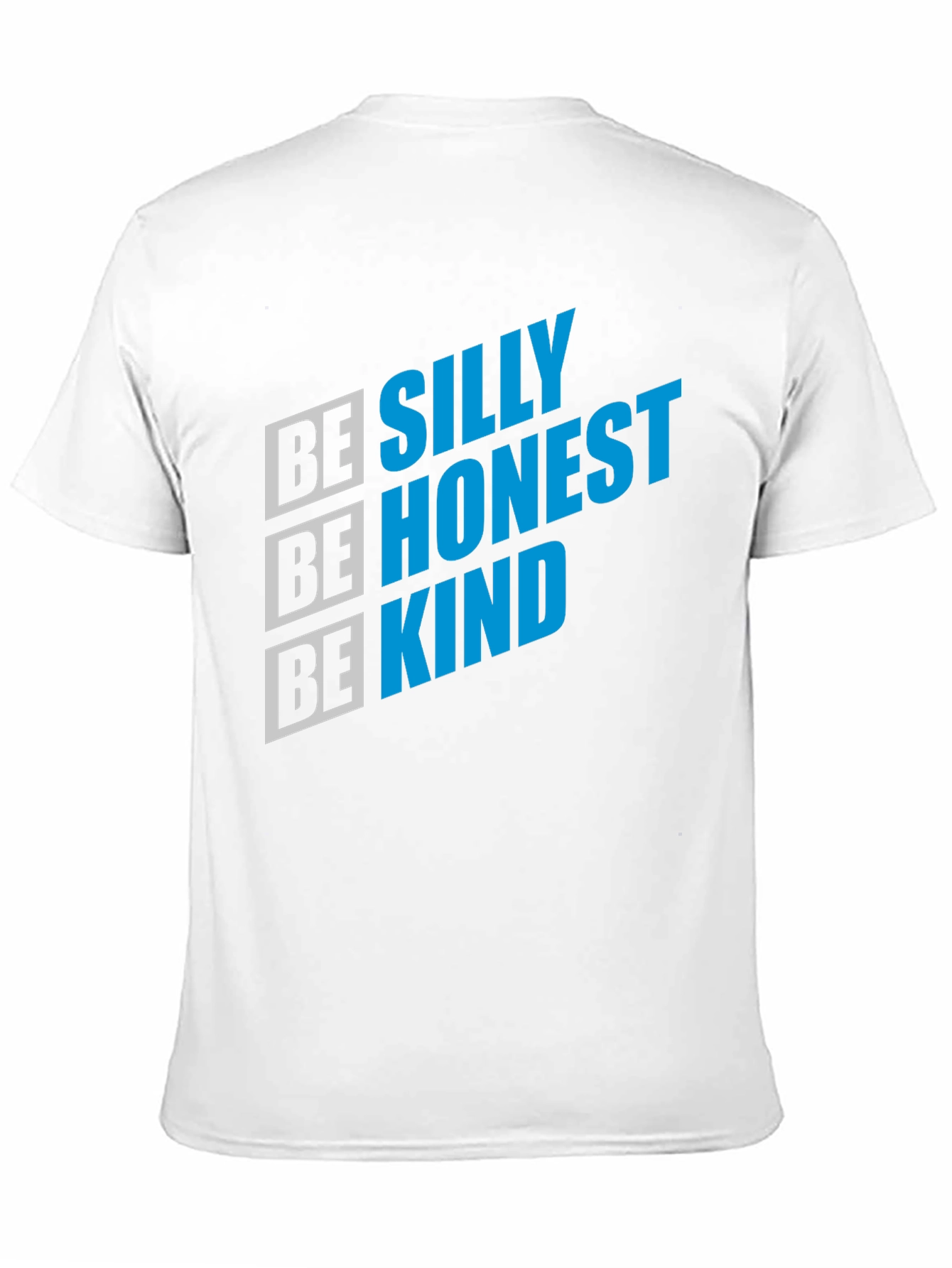 Be Silly Honest Kind Graphic Tee - Black