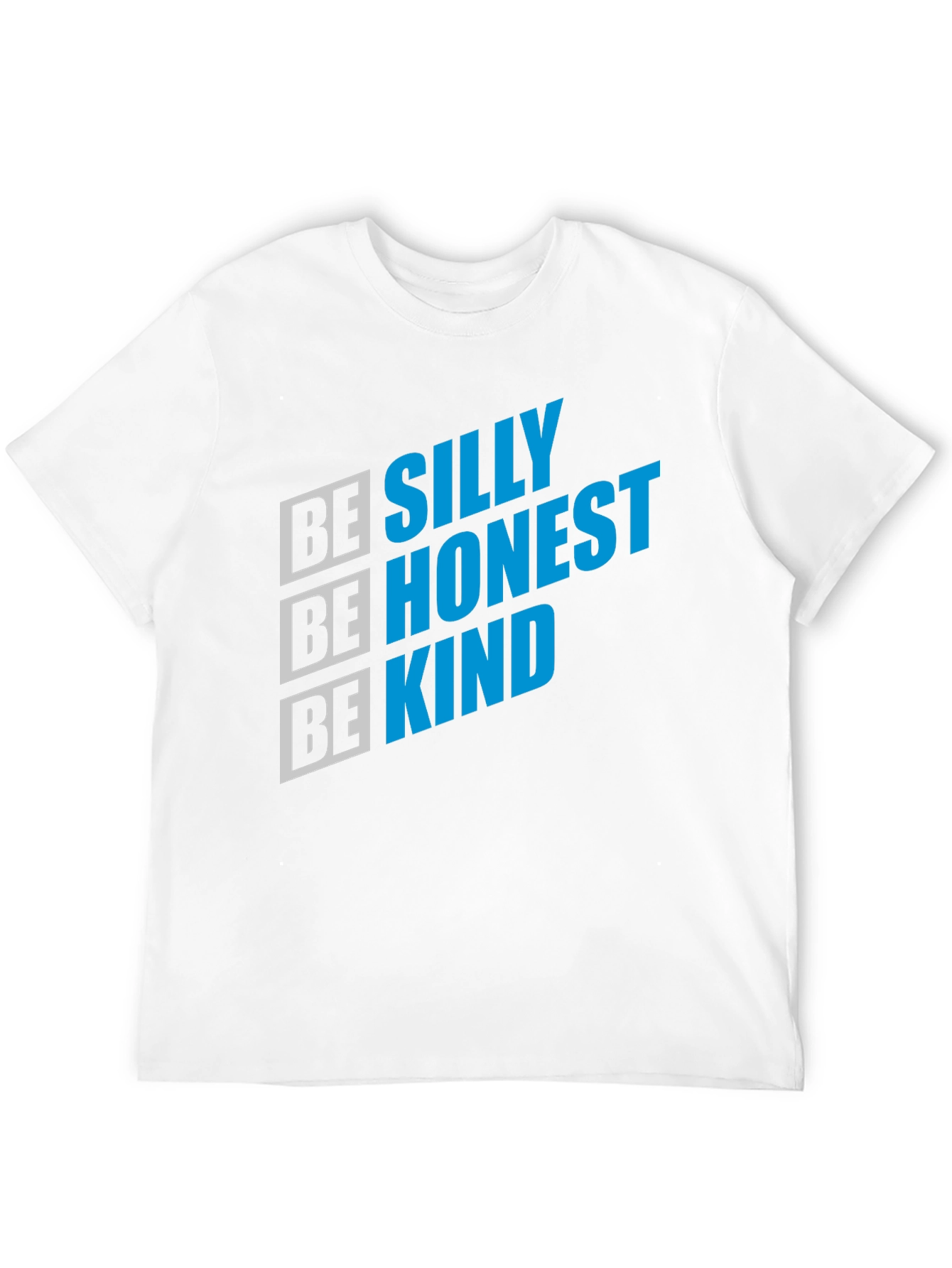 Be Silly Honest Kind Graphic Tee - Black
