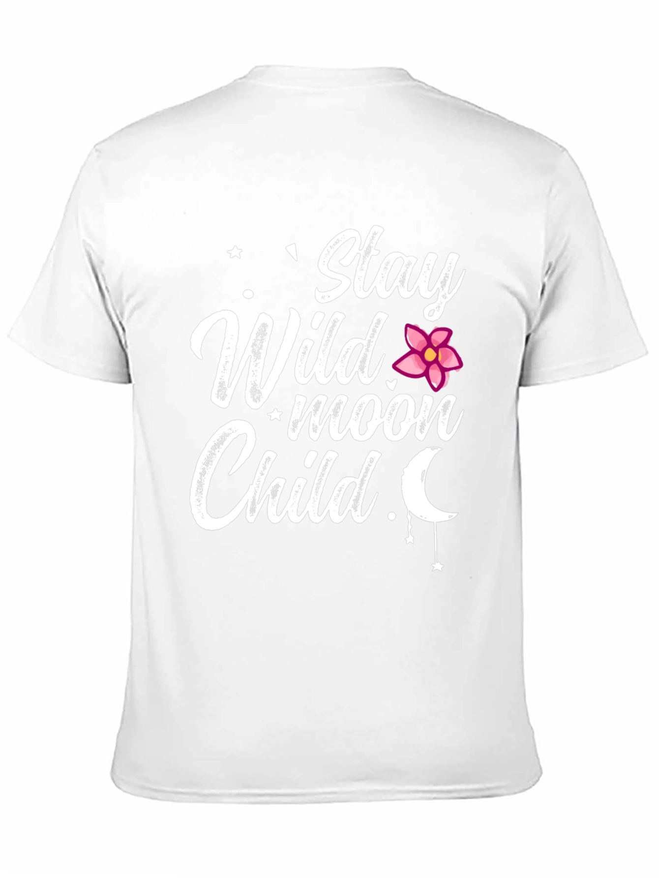 Stay Wild Moon Child Black T-Shirt