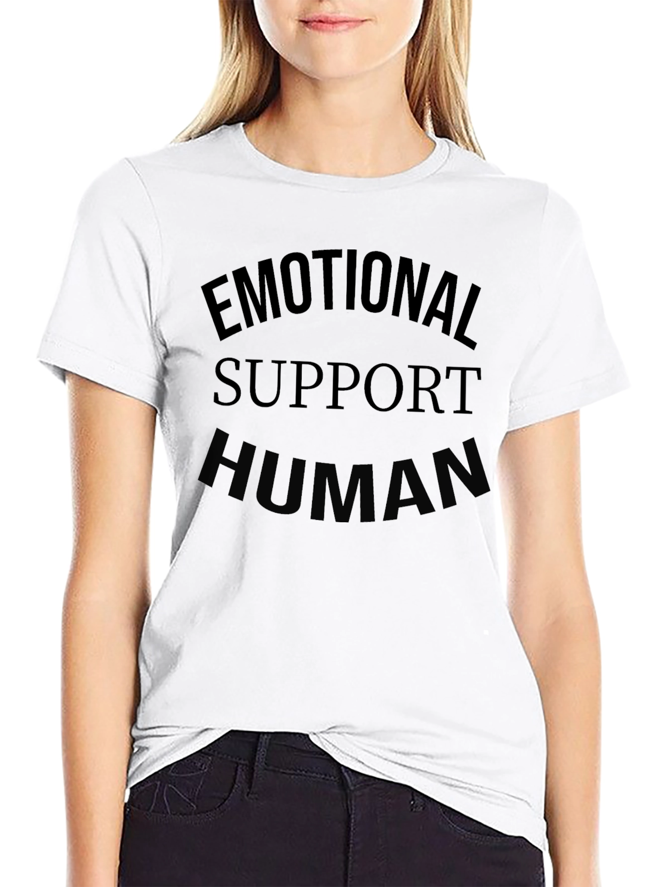 Emotional Support Human Graphic Tee