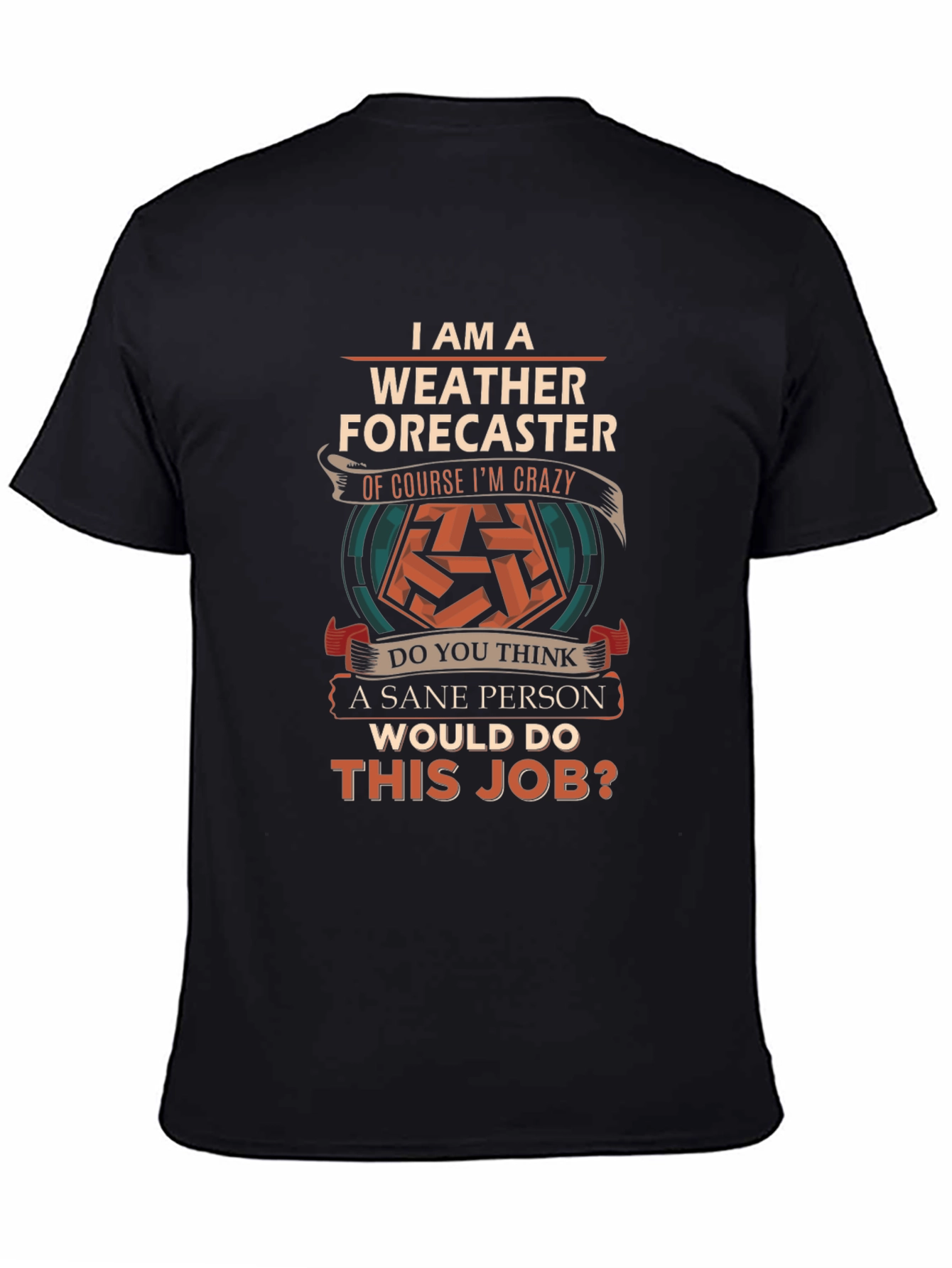 Weather Forecaster Crazy Job T-Shirt
