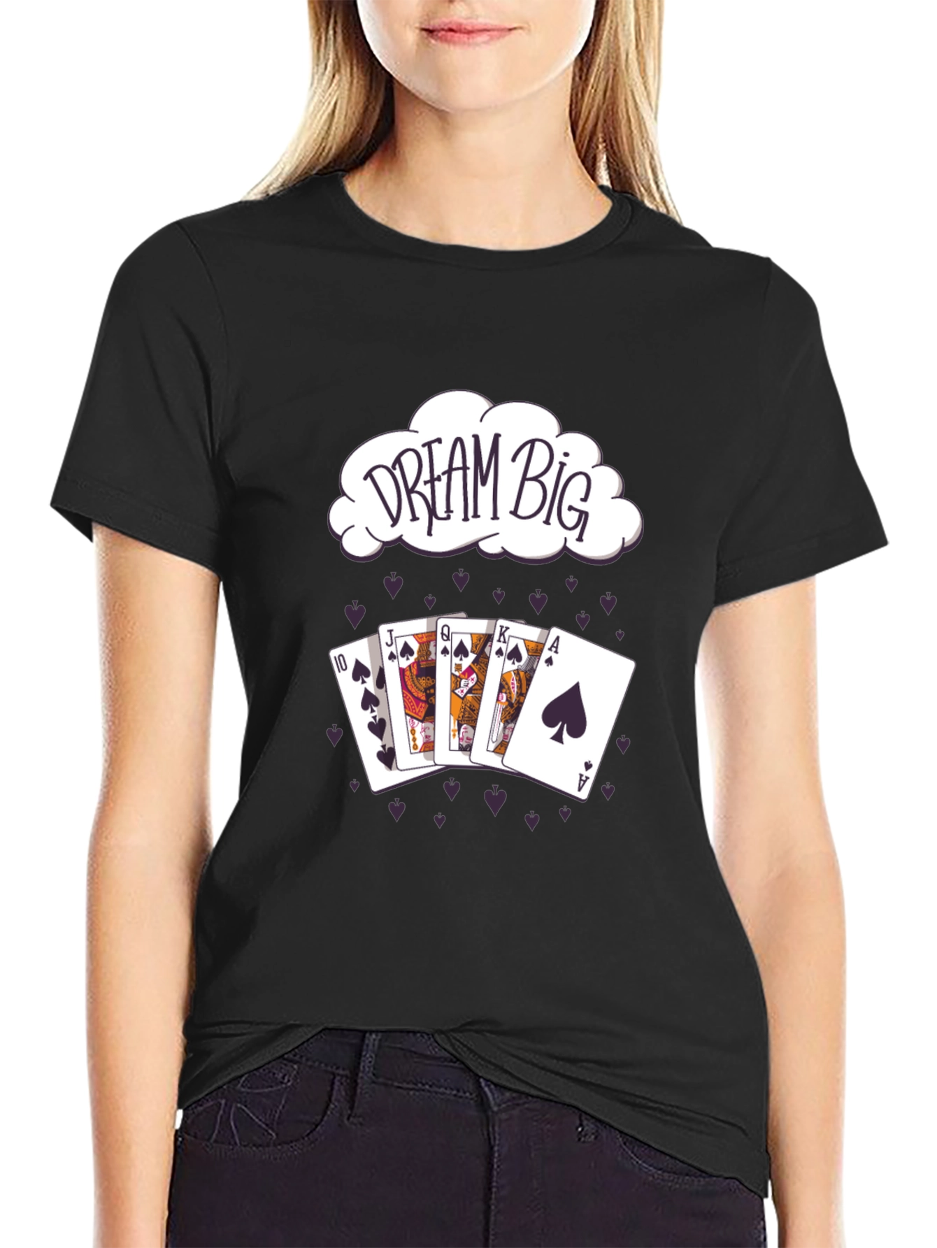 Dream Big Royal Flush Graphic Tee
