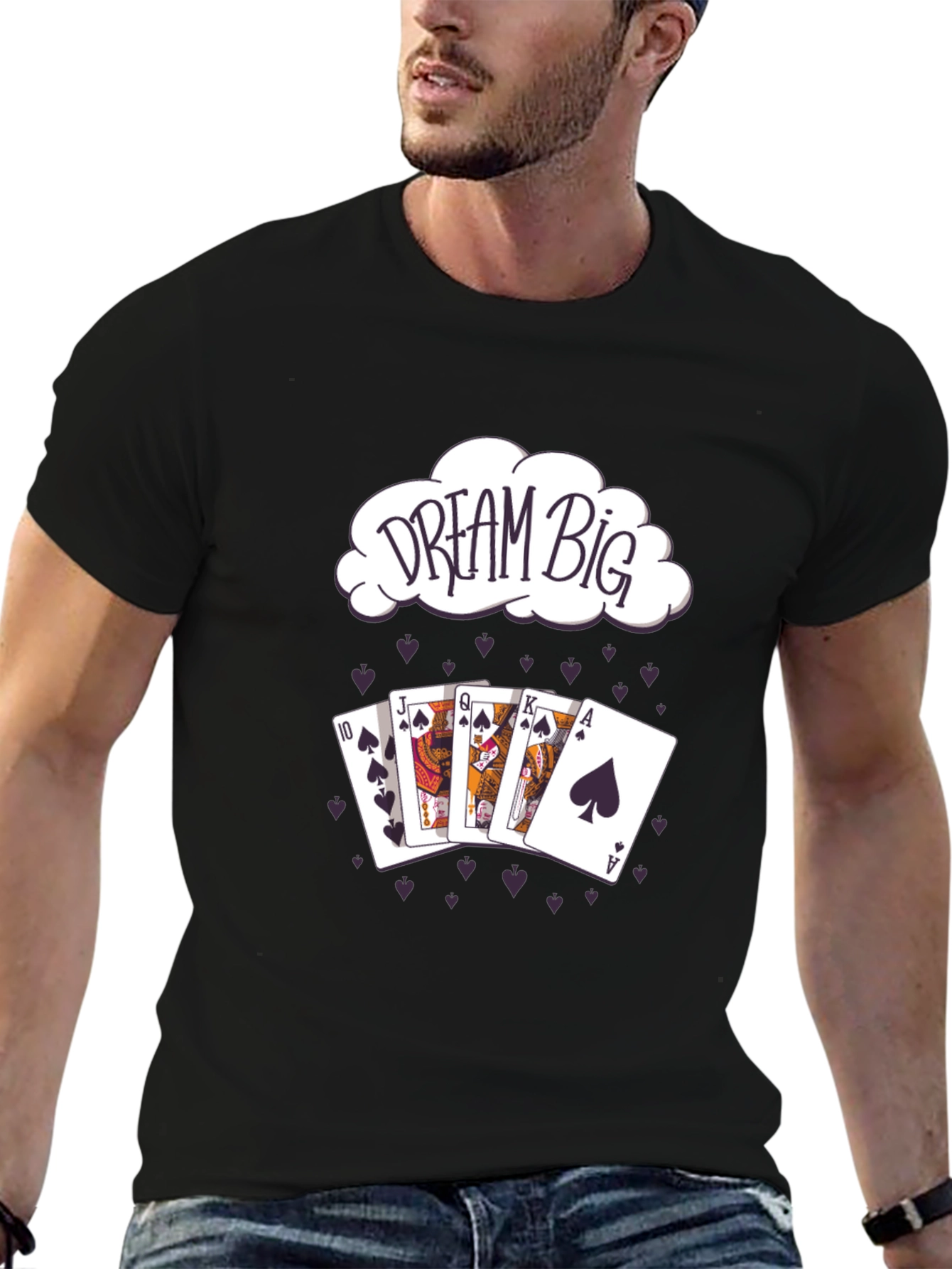 Dream Big Royal Flush Graphic Tee