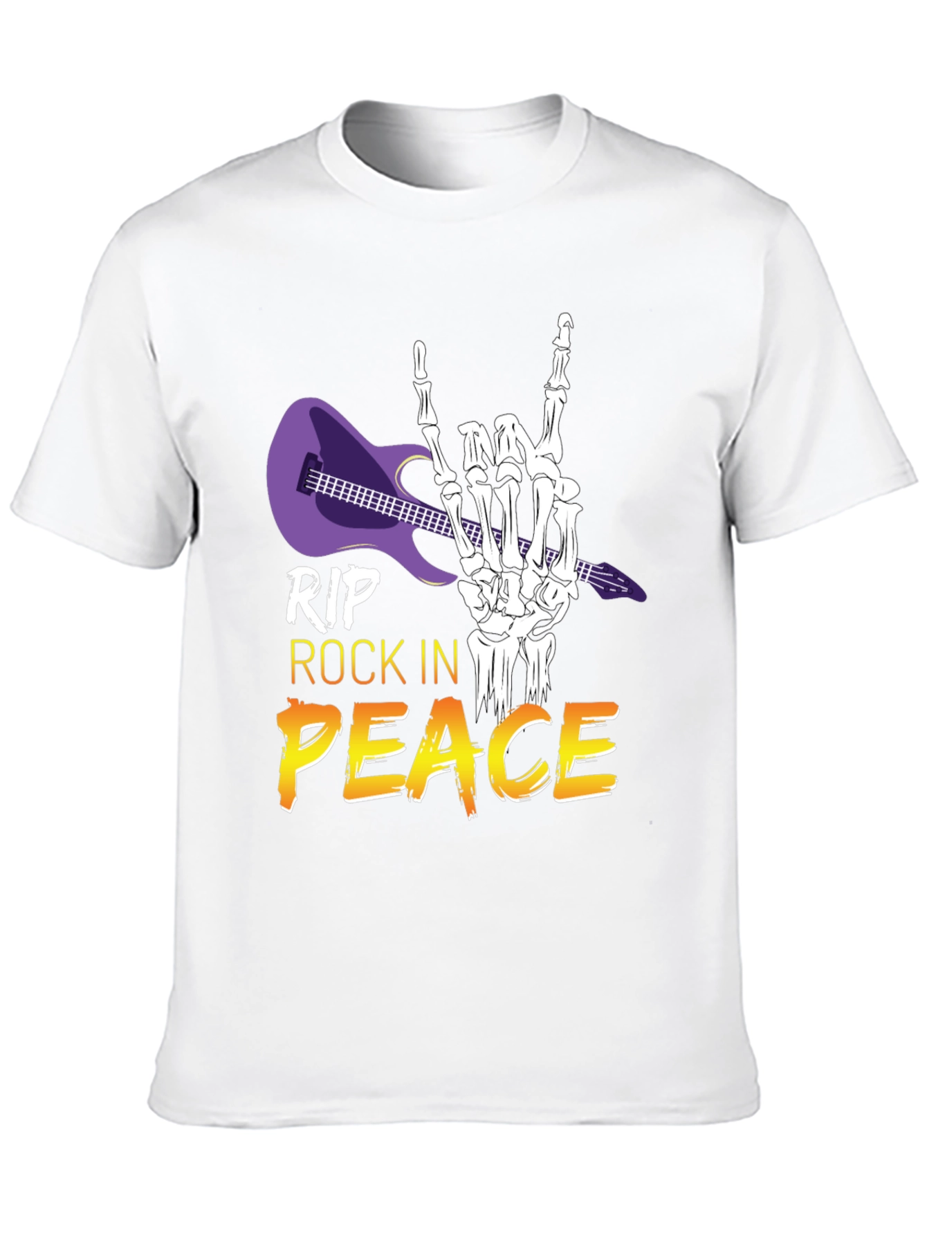 RIP Rock in Peace T-Shirt Rock Hand Gesture