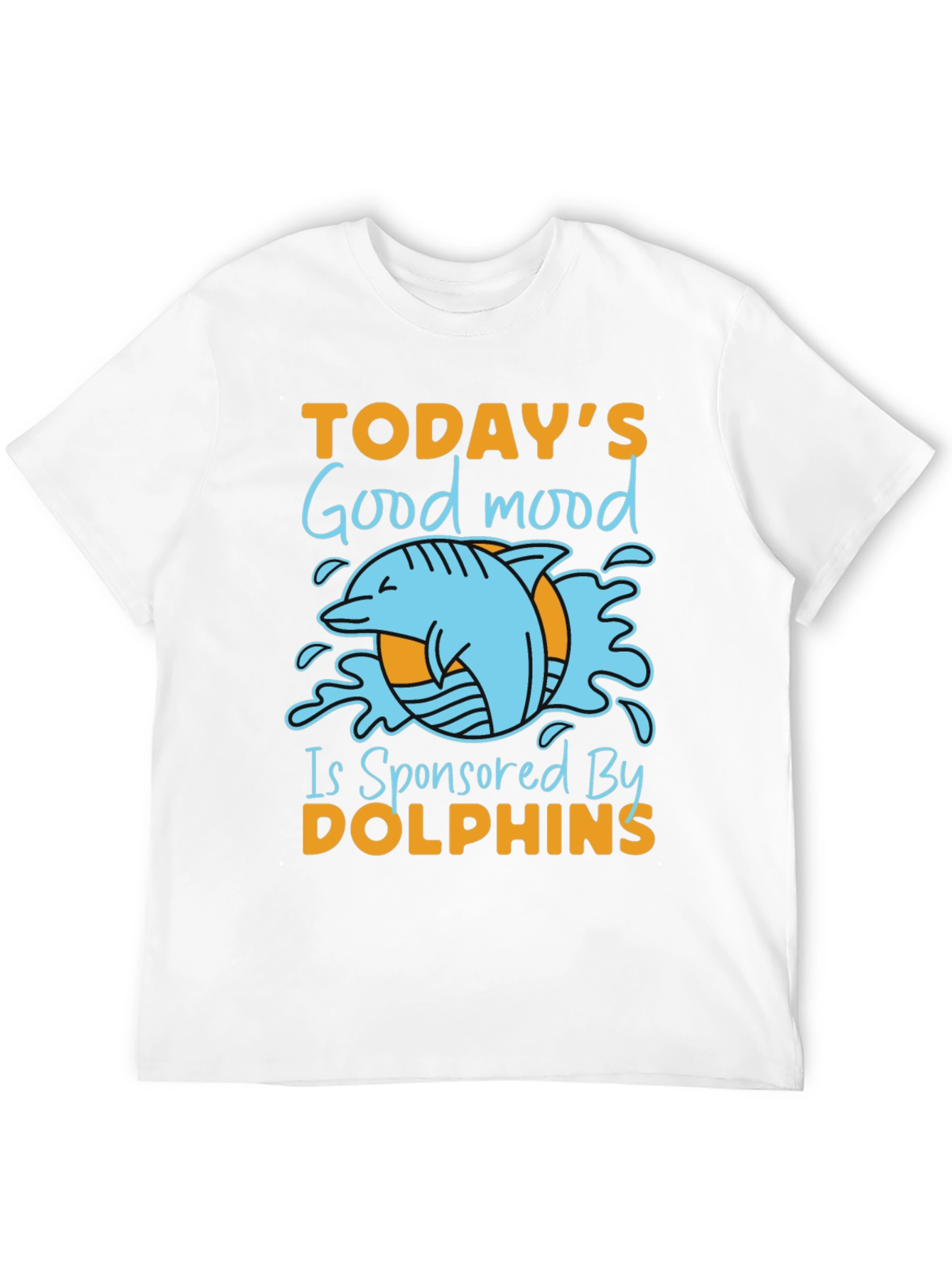Dolphin Good Mood Graphic Tee - Unisex
