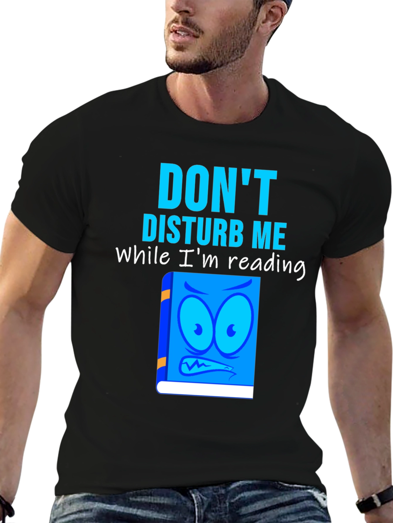 Dont Disturb Me T-Shirt - Reading Book Graphic Tee