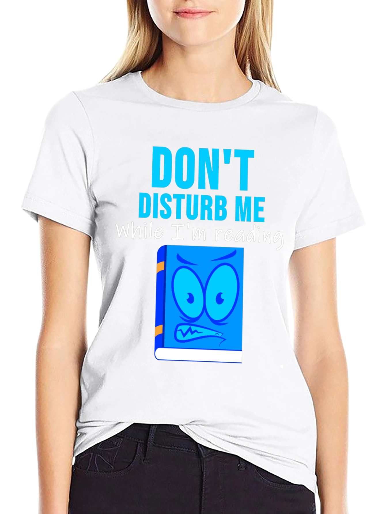 Dont Disturb Me T-Shirt - Reading Book Graphic Tee