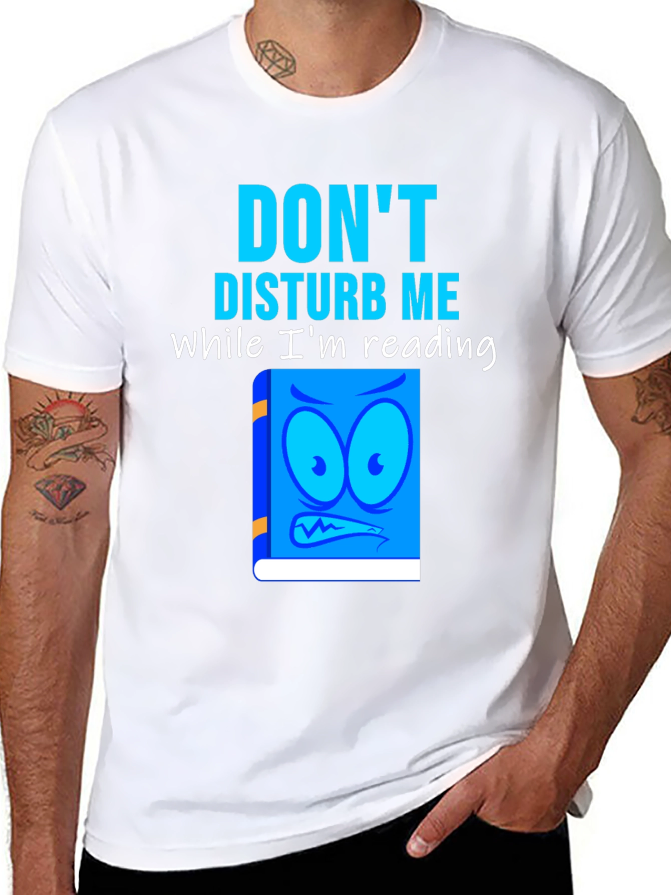 Dont Disturb Me T-Shirt - Reading Book Graphic Tee