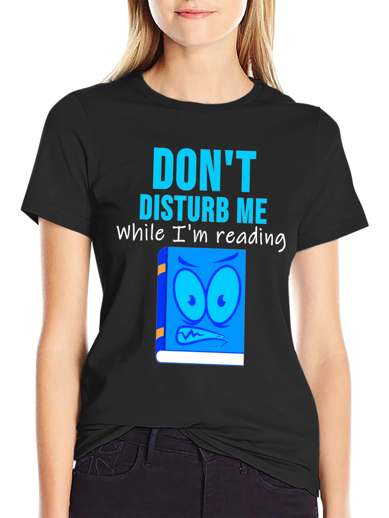 Dont Disturb Me T-Shirt - Reading Book Graphic Tee