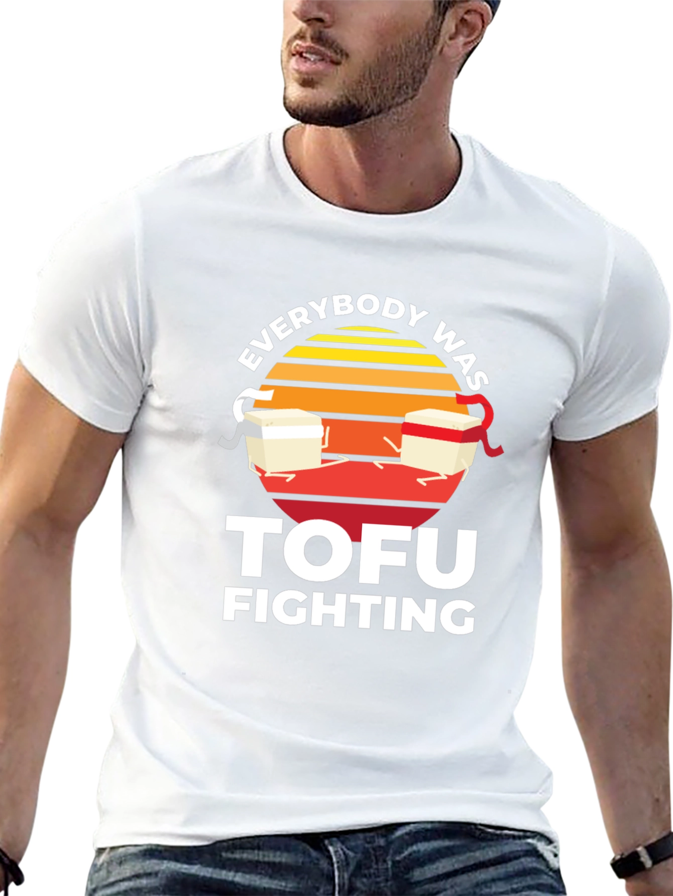 Everybody Was Tofu Fighting Graphic T-Shirt