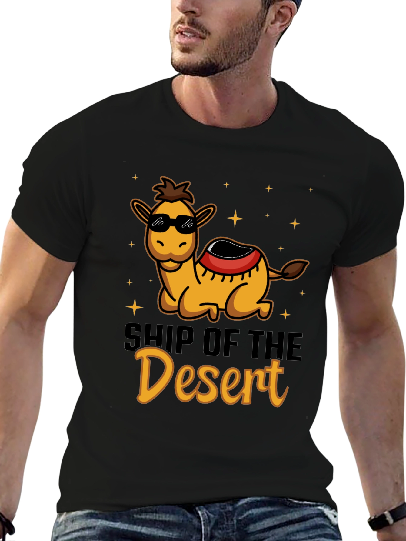 Cool Camel Ship of the Desert Graphic Tee