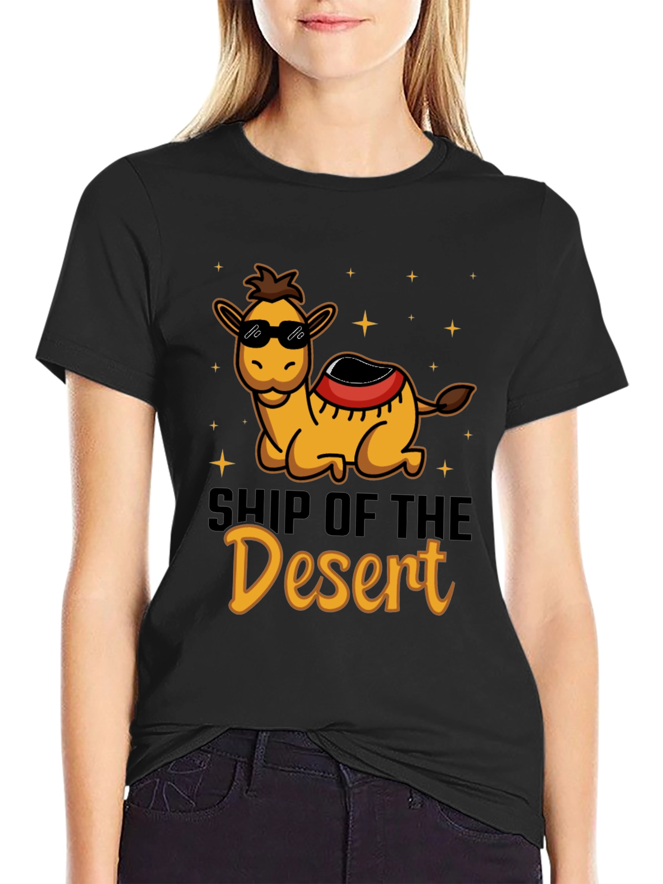 Cool Camel Ship of the Desert Graphic Tee
