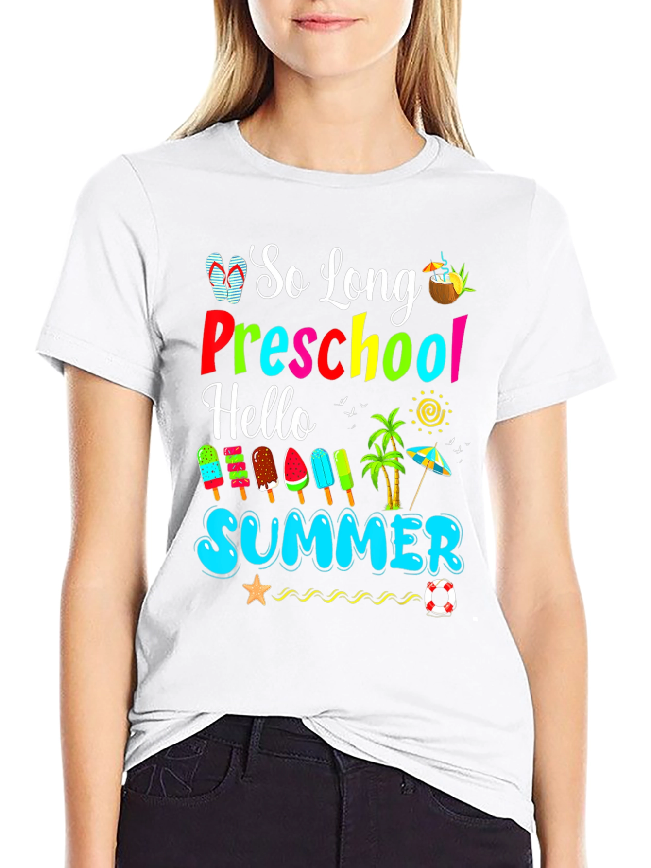 So Long Preschool Hello Summer T-Shirt