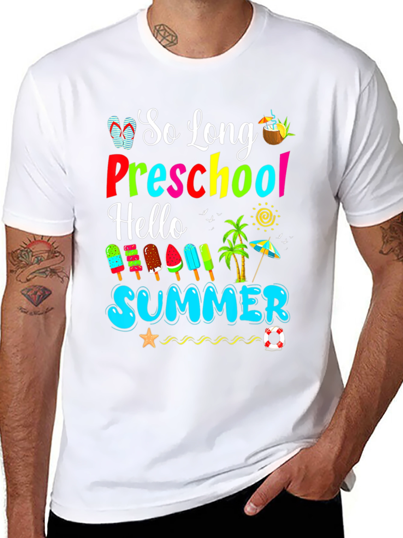 So Long Preschool Hello Summer T-Shirt