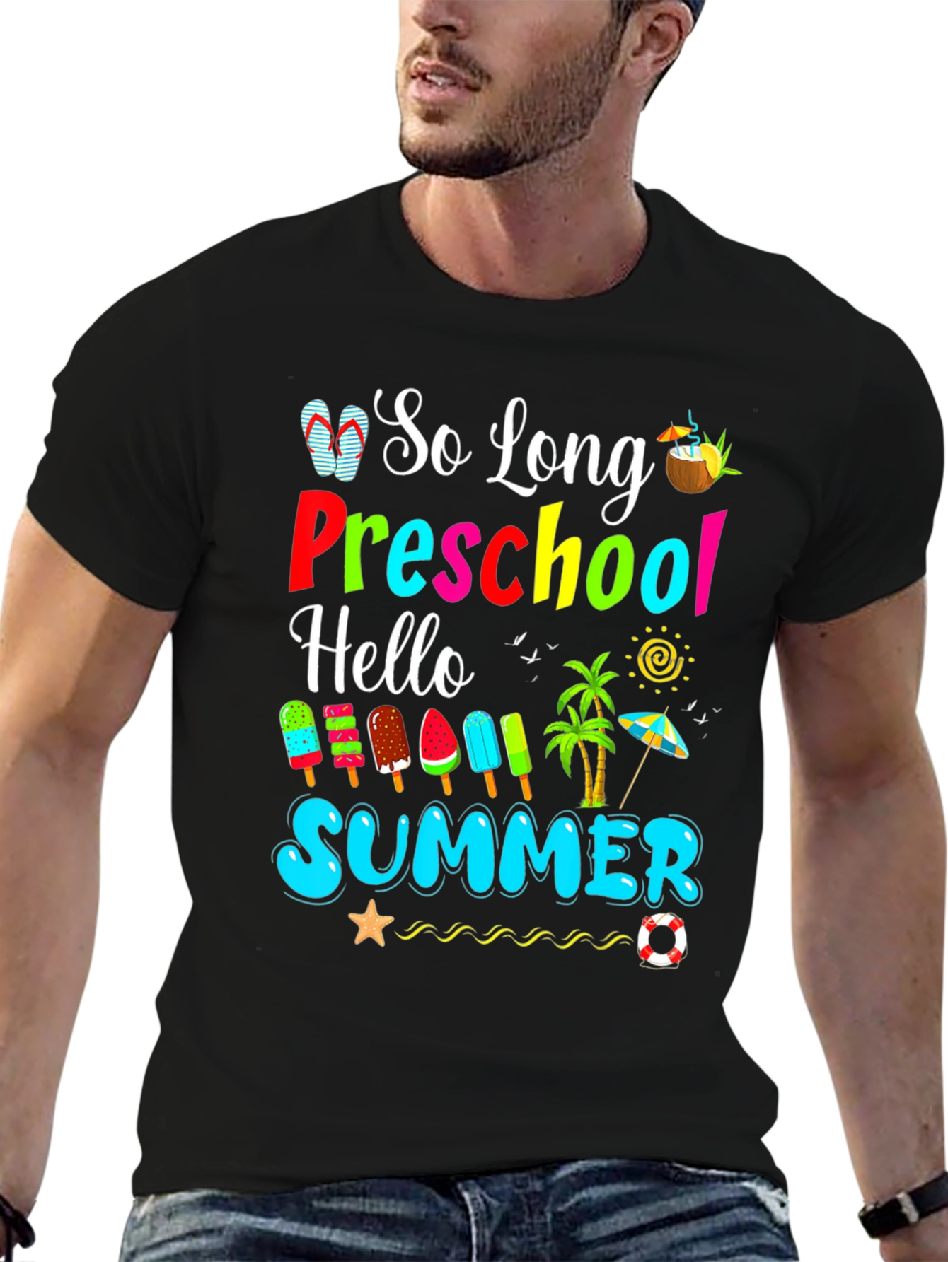 So Long Preschool Hello Summer T-Shirt