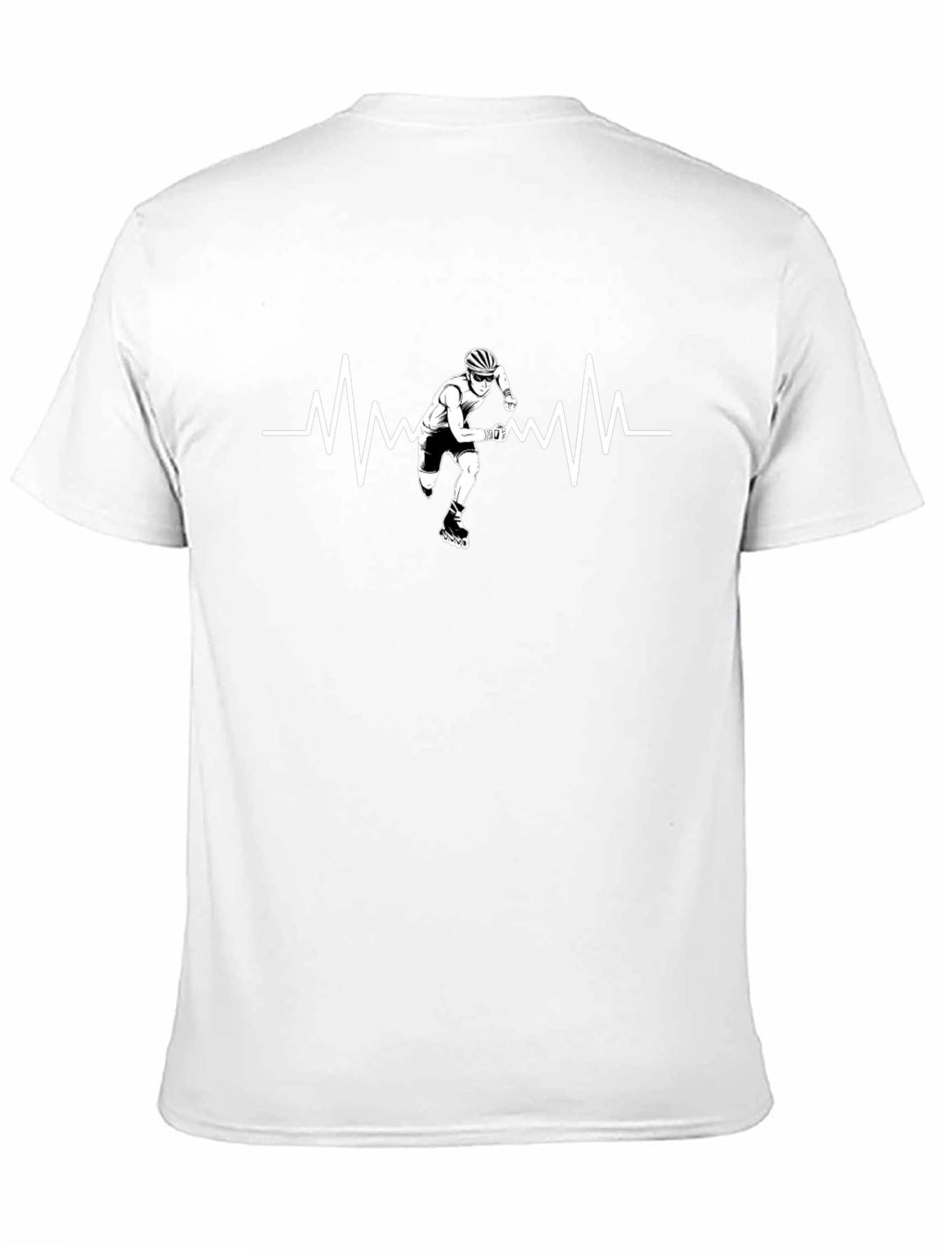 Roller Skating Heartbeat T-Shirt