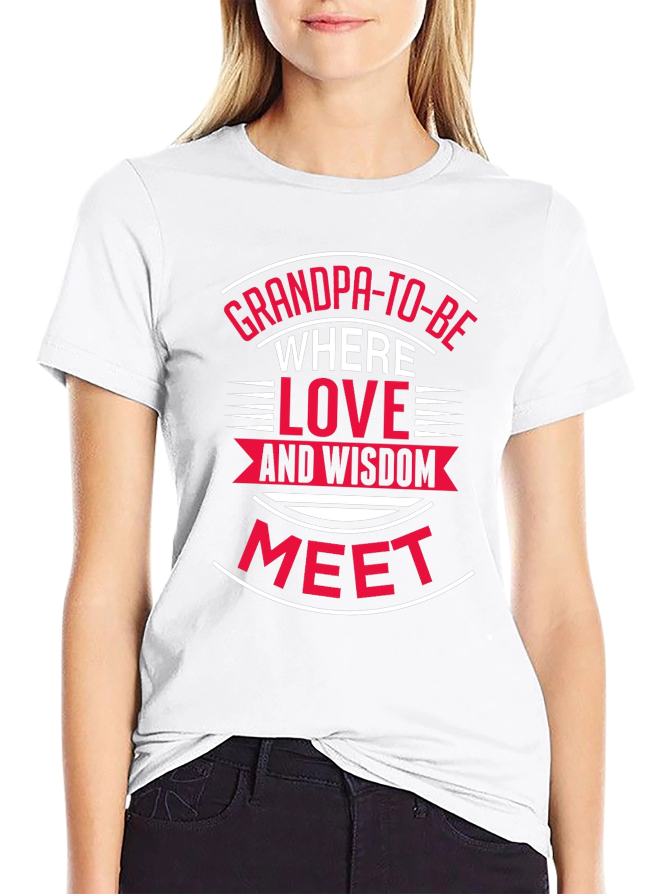 Grandpa-To-Be T-Shirt: Love & Wisdom