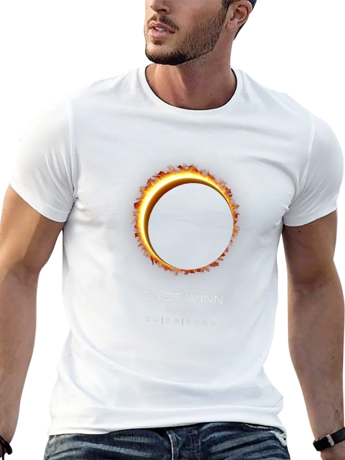 East Winn Maine Eclipse T-Shirt