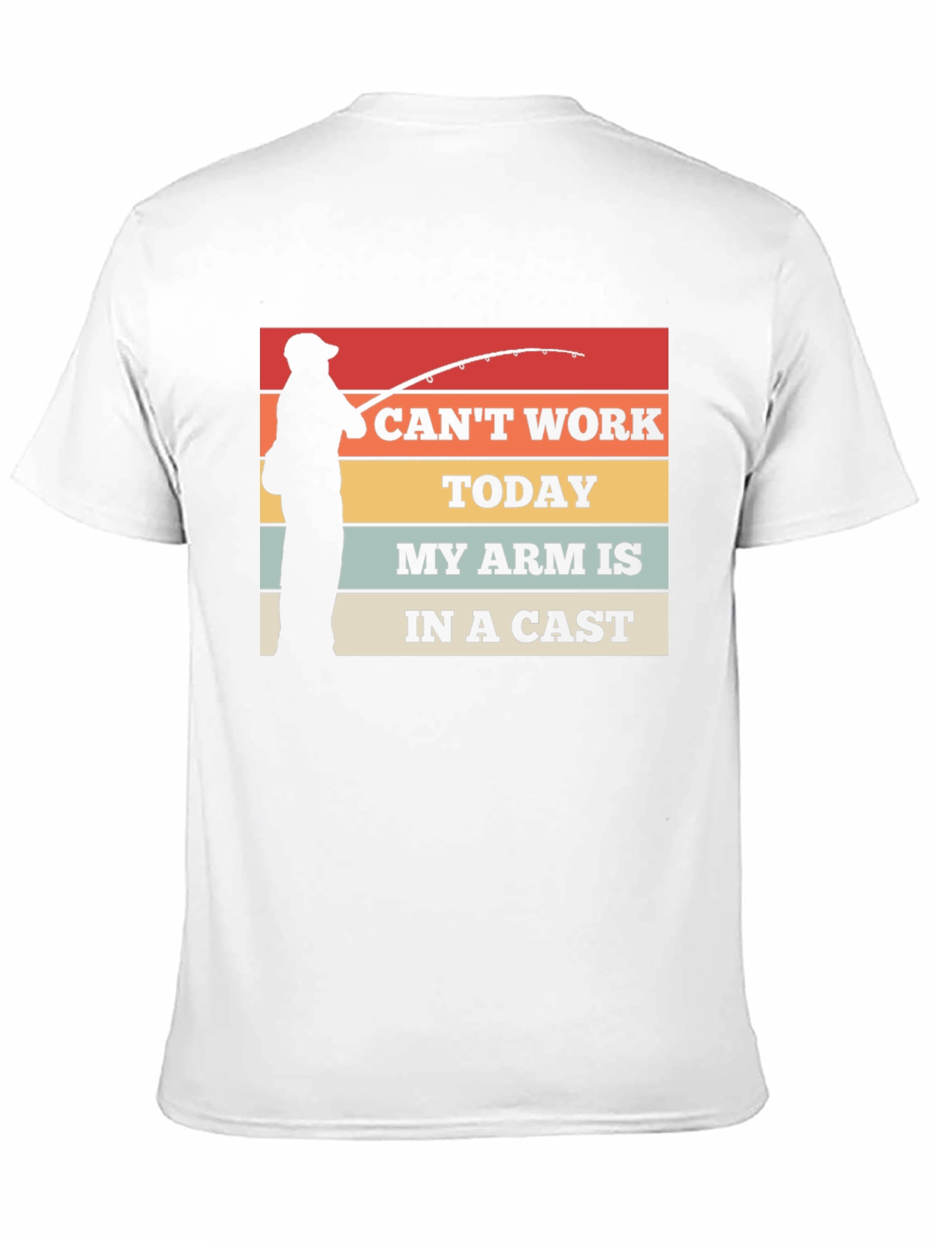 Funny Fishing T-Shirt: I Cant Work Today