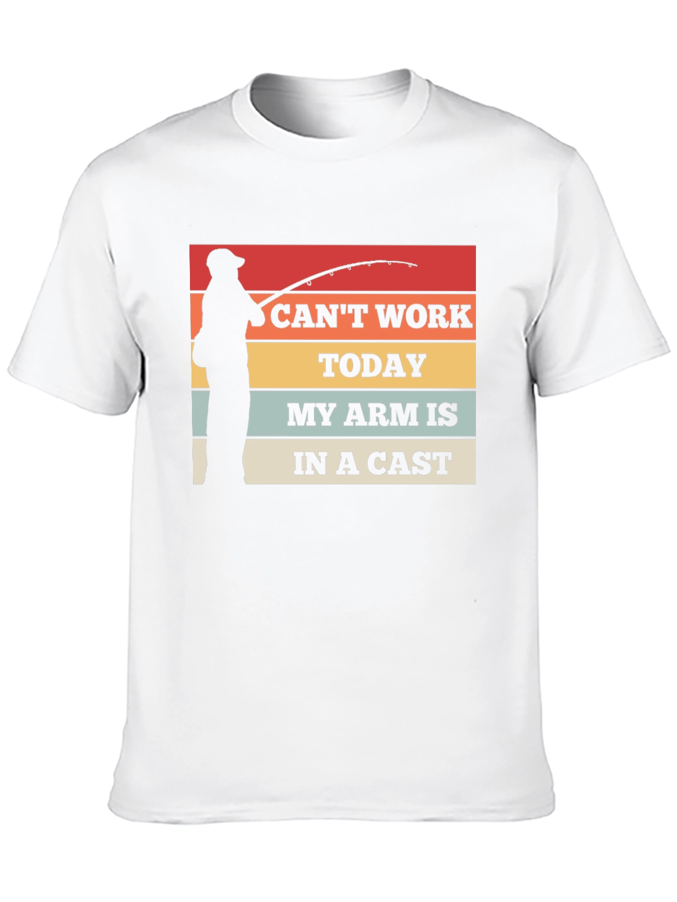 Funny Fishing T-Shirt: I Cant Work Today