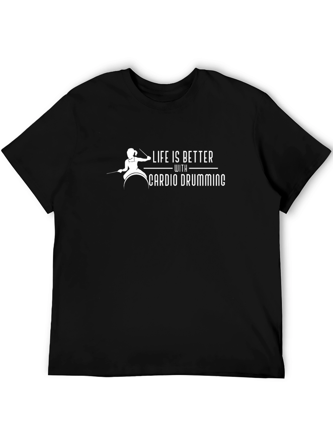 Cardio Drumming Graphic Tee - Life is Better