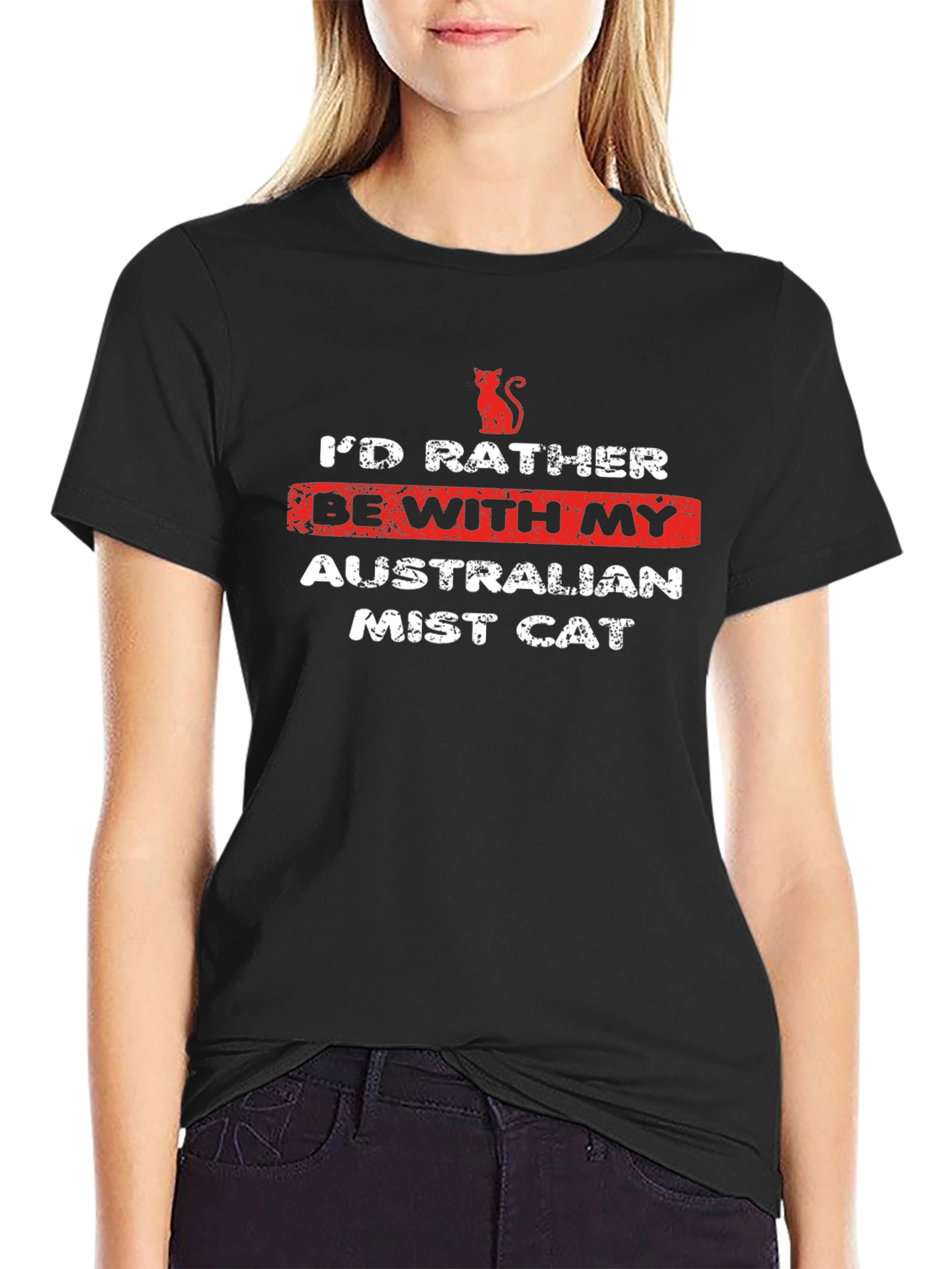 Australian Mist Cat Lover Graphic Tee