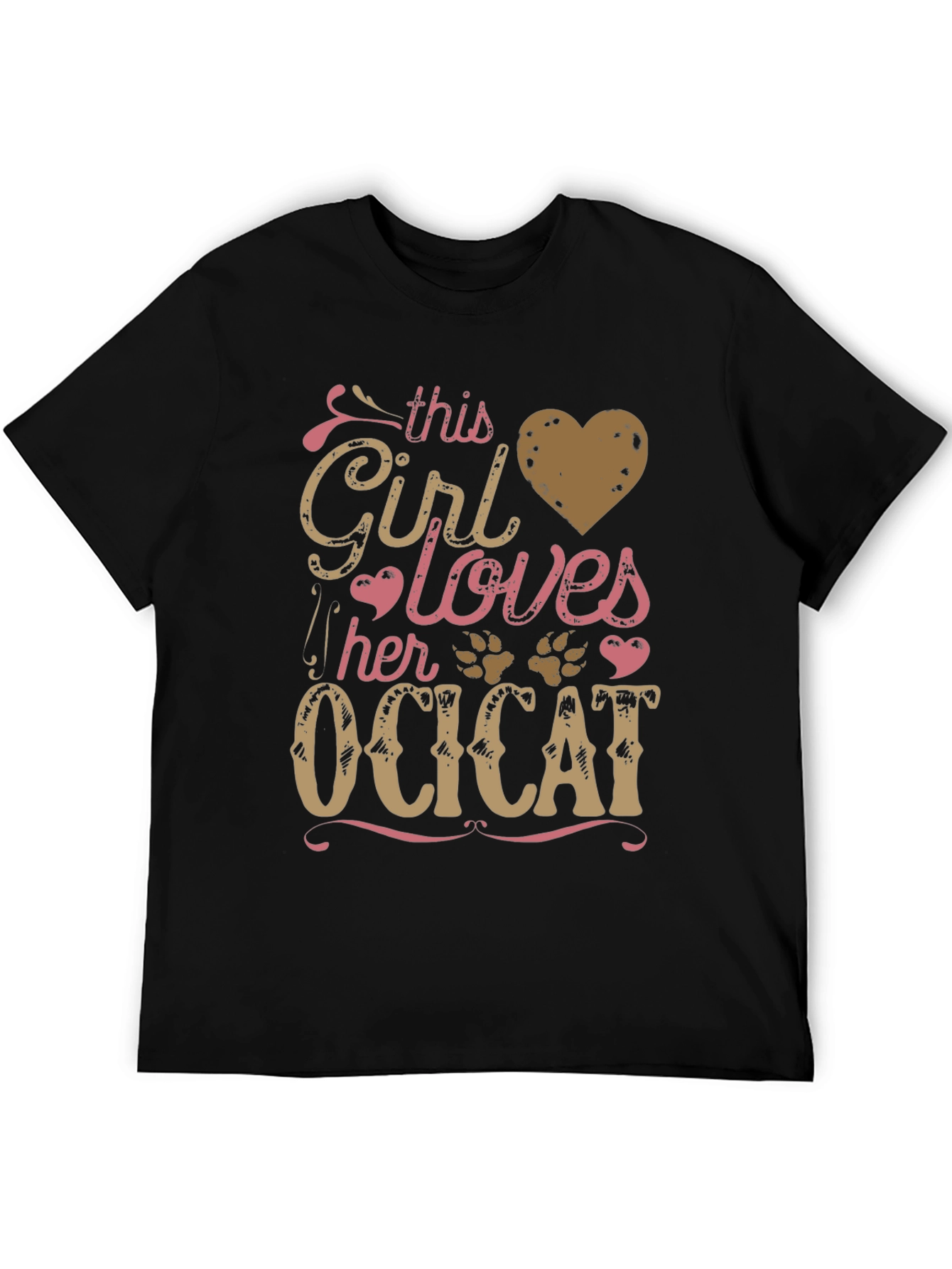 Girl Loves Her Ocicat T-Shirt