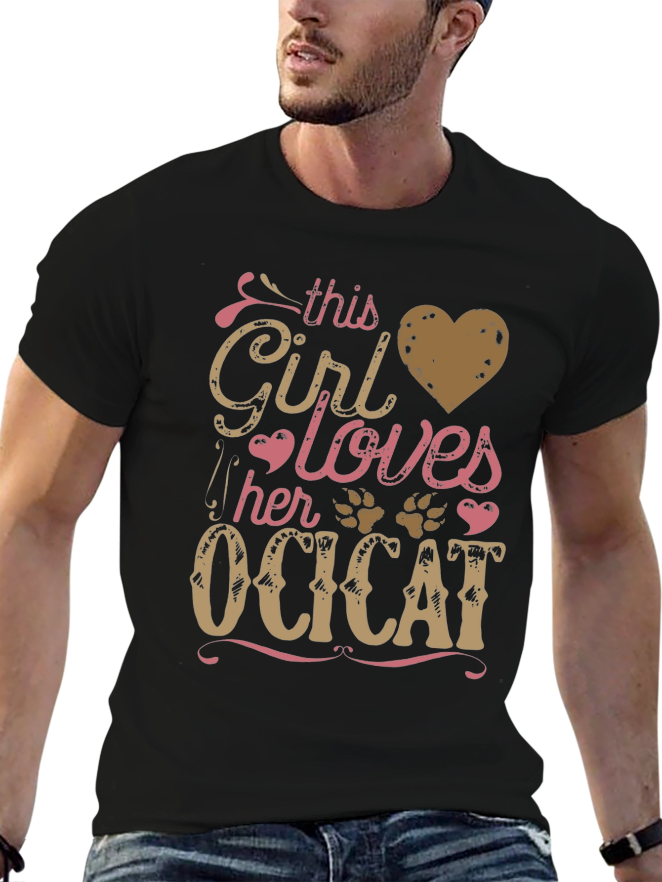 Girl Loves Her Ocicat T-Shirt