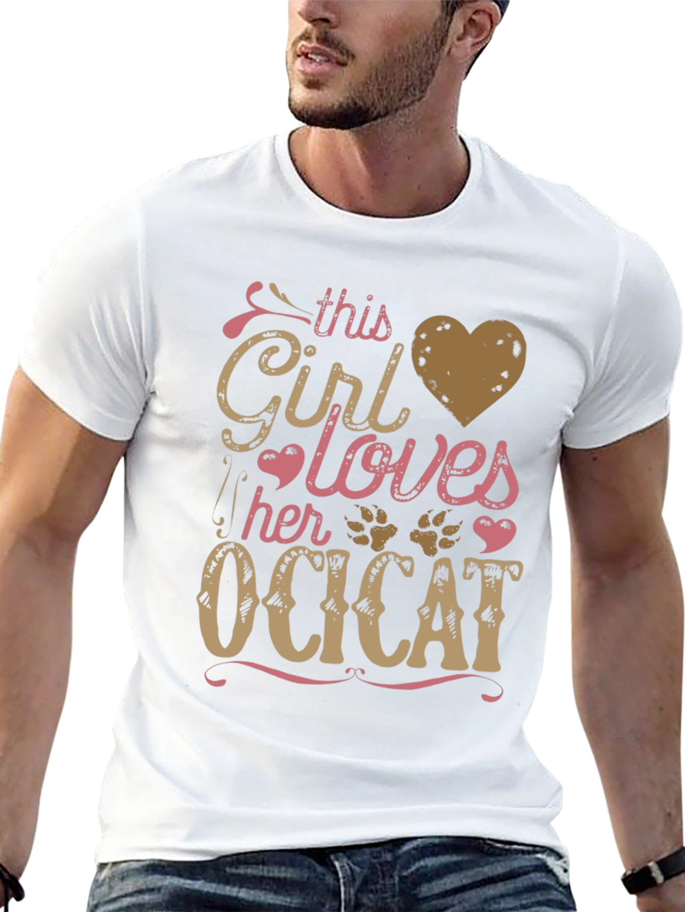 Girl Loves Her Ocicat T-Shirt