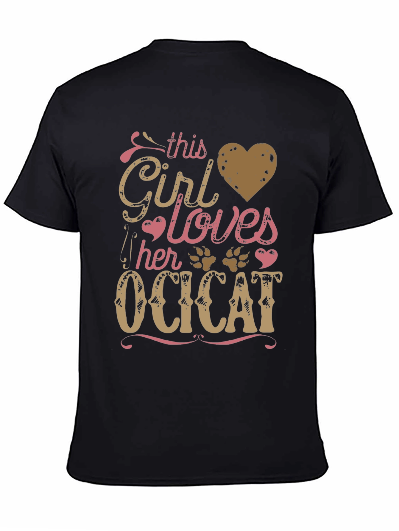 Girl Loves Her Ocicat T-Shirt