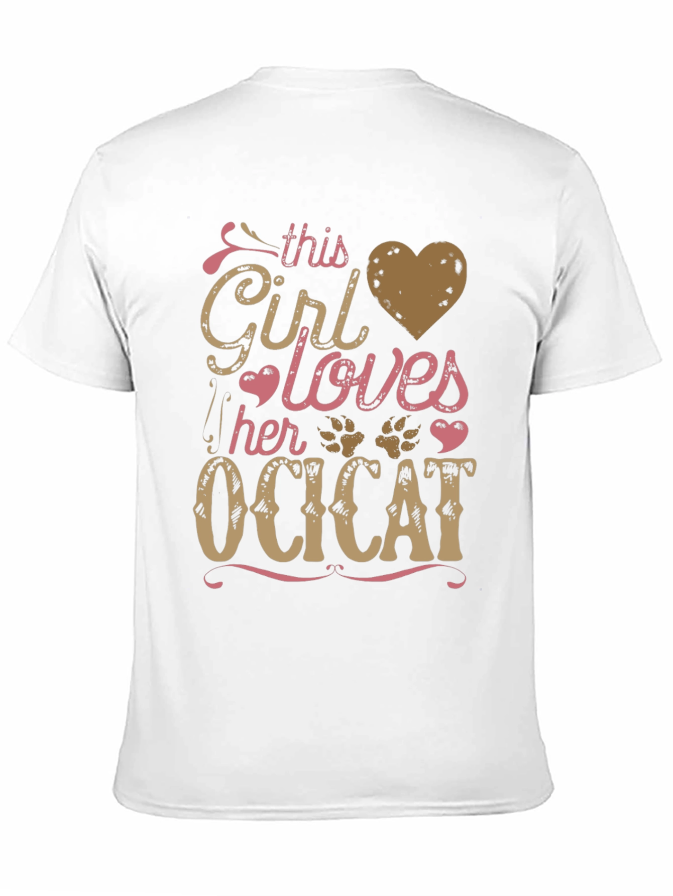 Girl Loves Her Ocicat T-Shirt