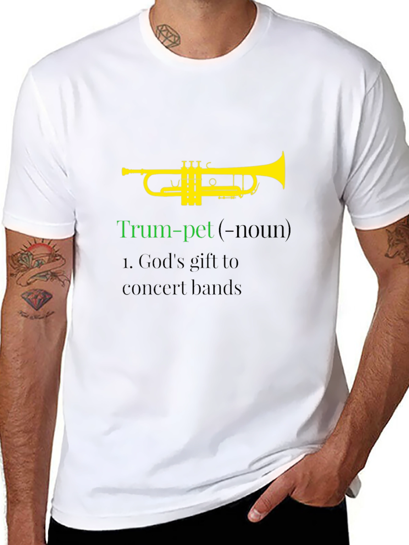 Trumpet Definition Graphic Tee