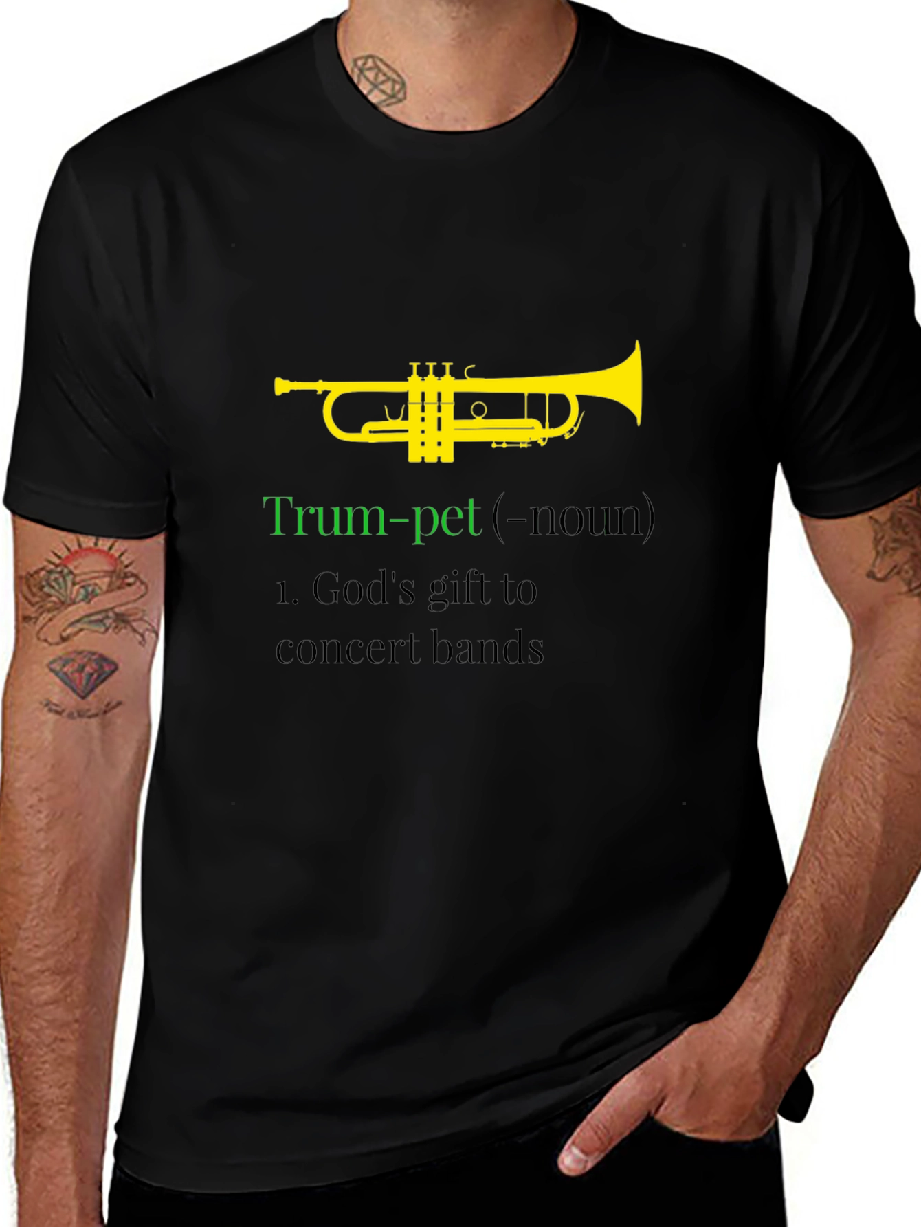 Trumpet Definition Graphic Tee