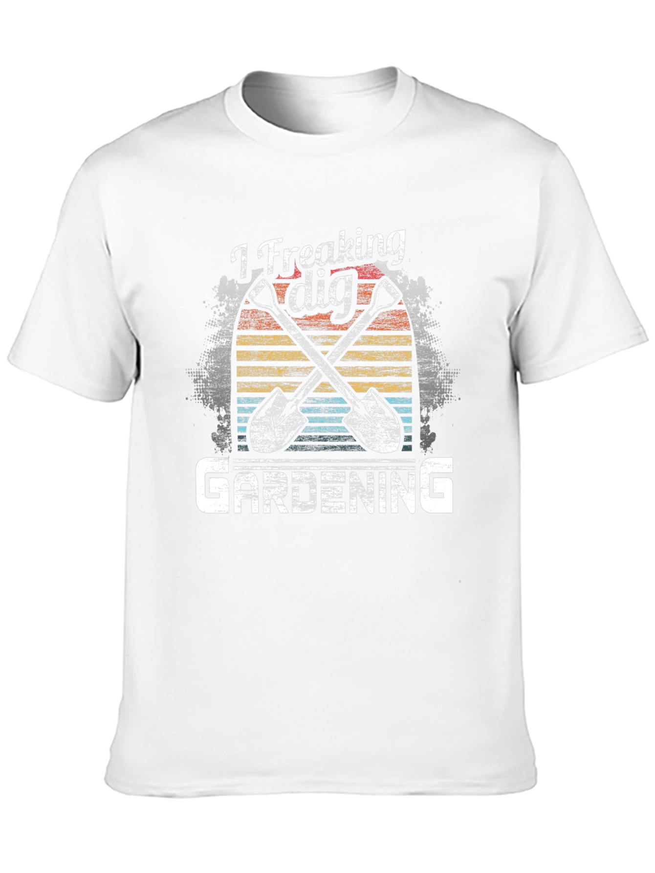 I Freaking Dig Gardening Graphic Tee - Black