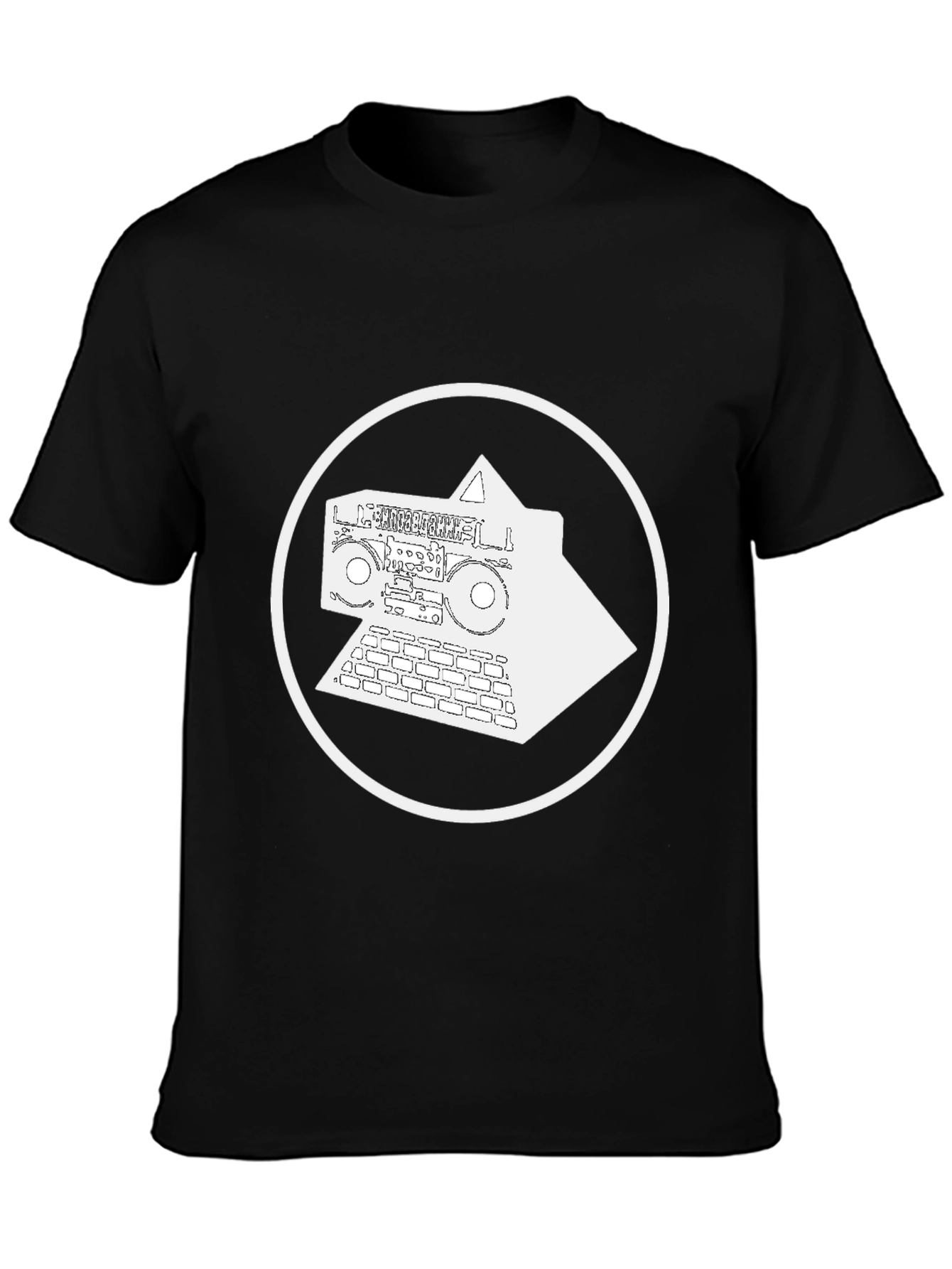 Graphic Tee: Pyramid Boombox
