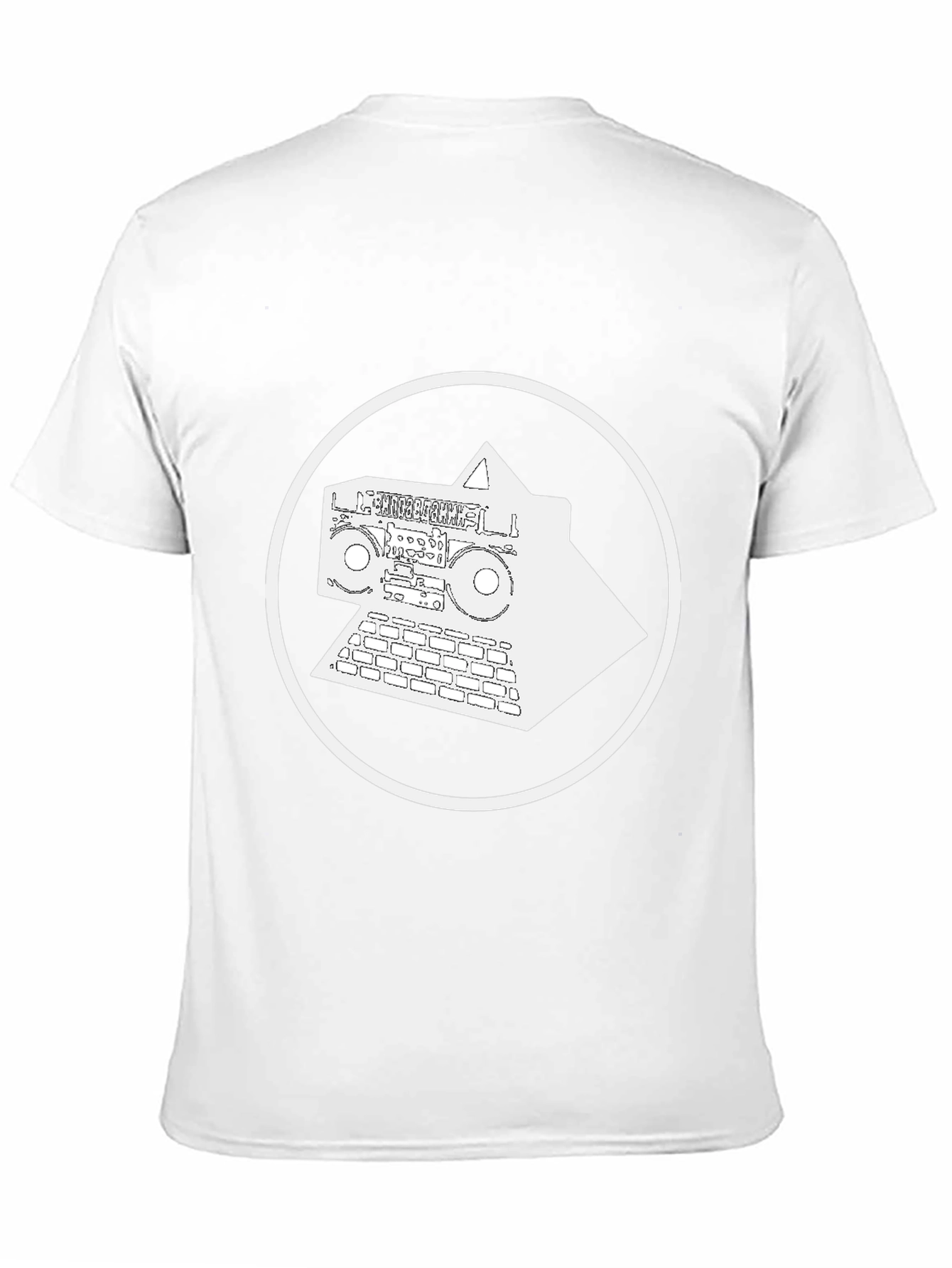 Graphic Tee: Pyramid Boombox