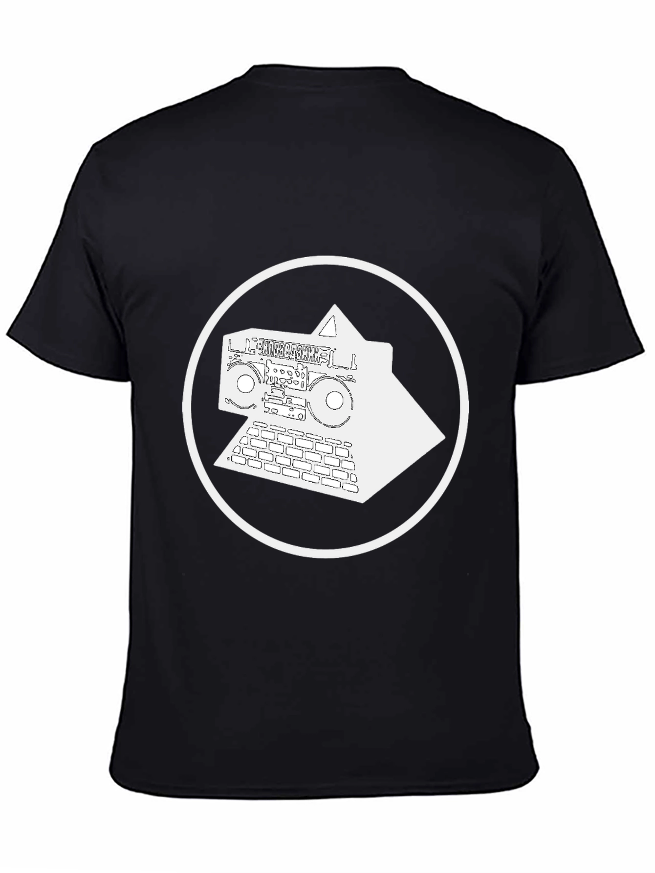 Graphic Tee: Pyramid Boombox