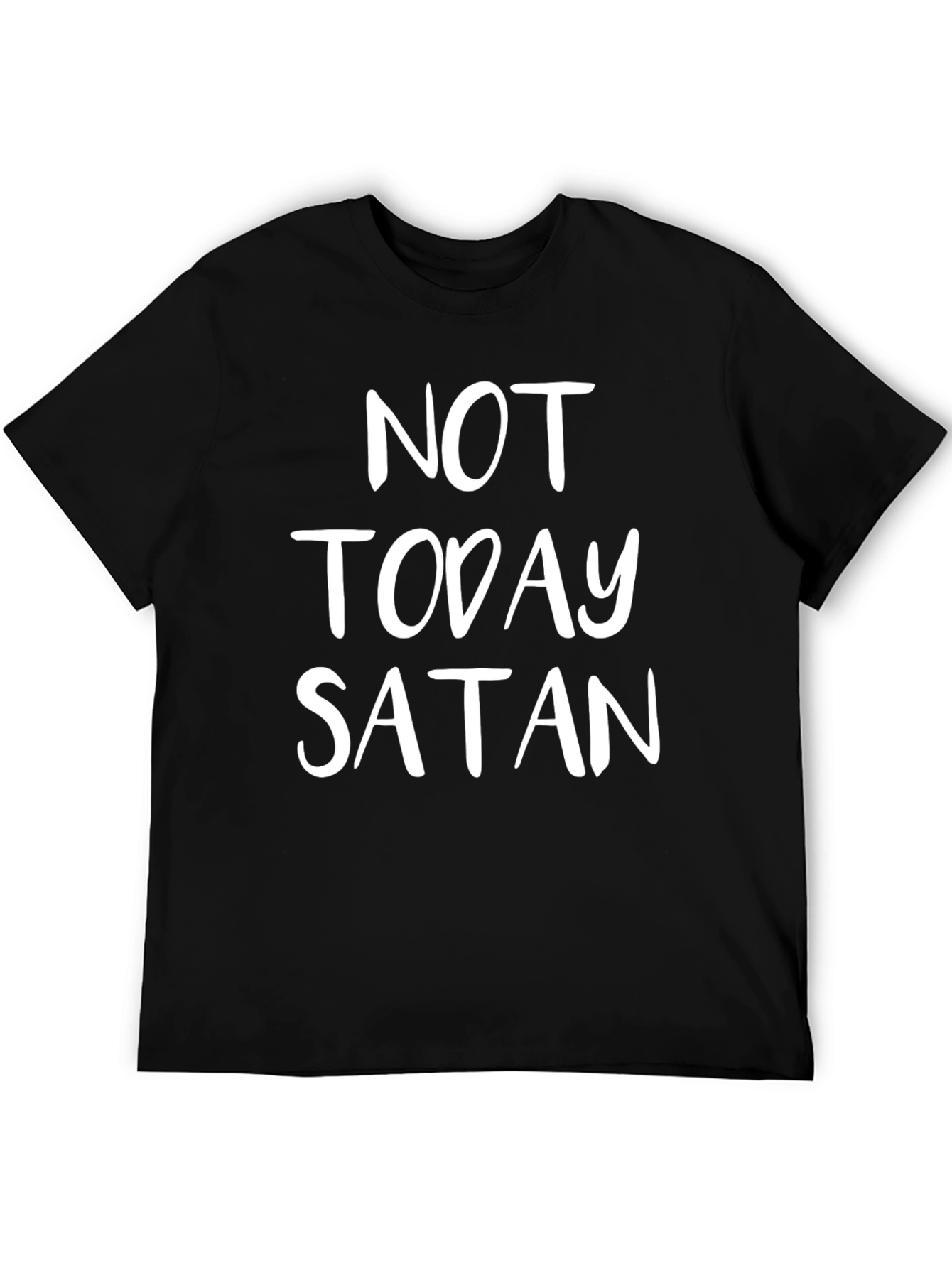 Not Today Satan Graphic T-Shirt