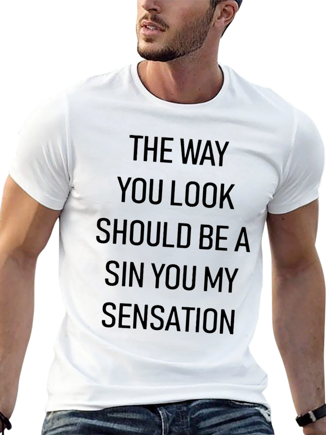 The Way You Look Graphic Tee - Black