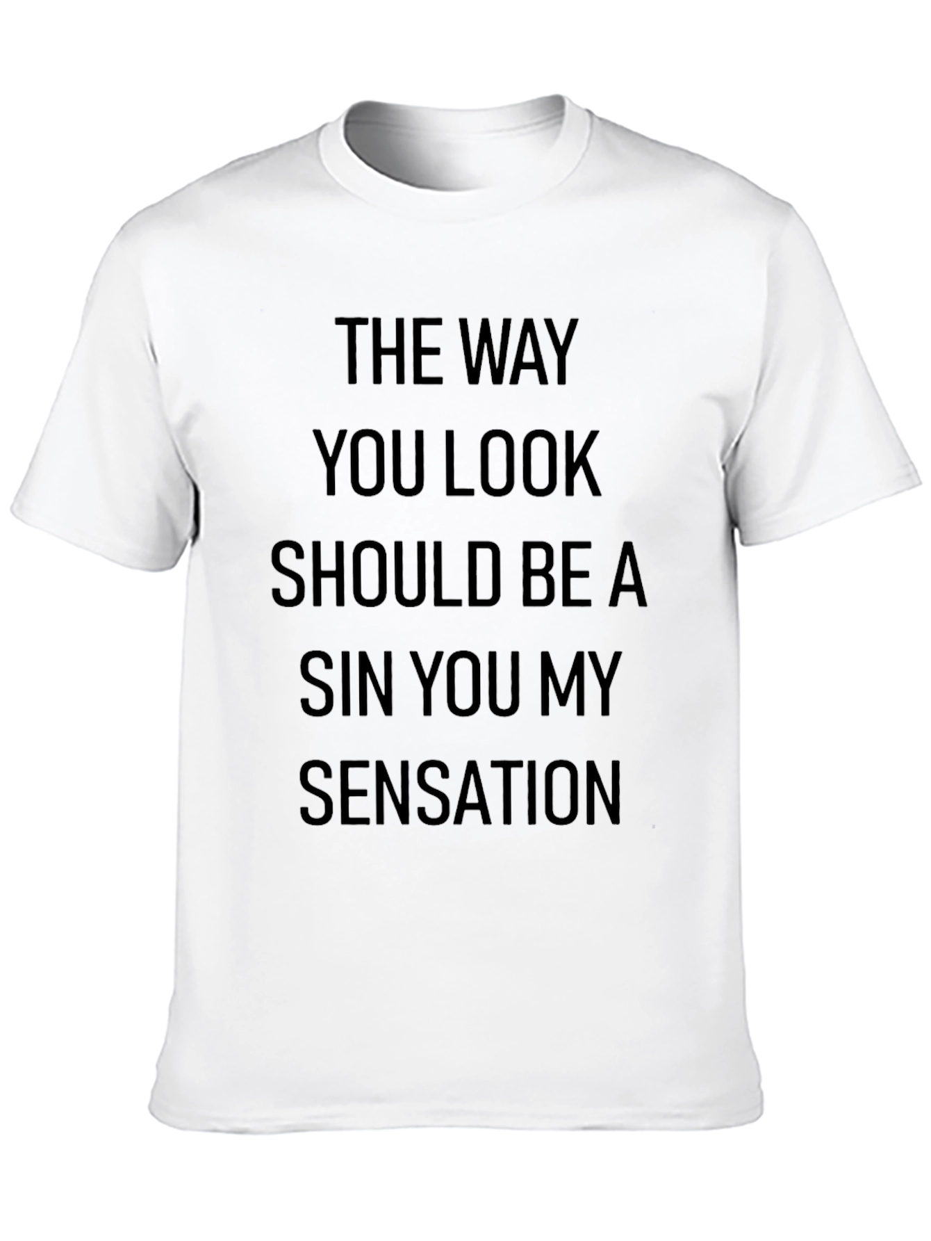 The Way You Look Graphic Tee - Black