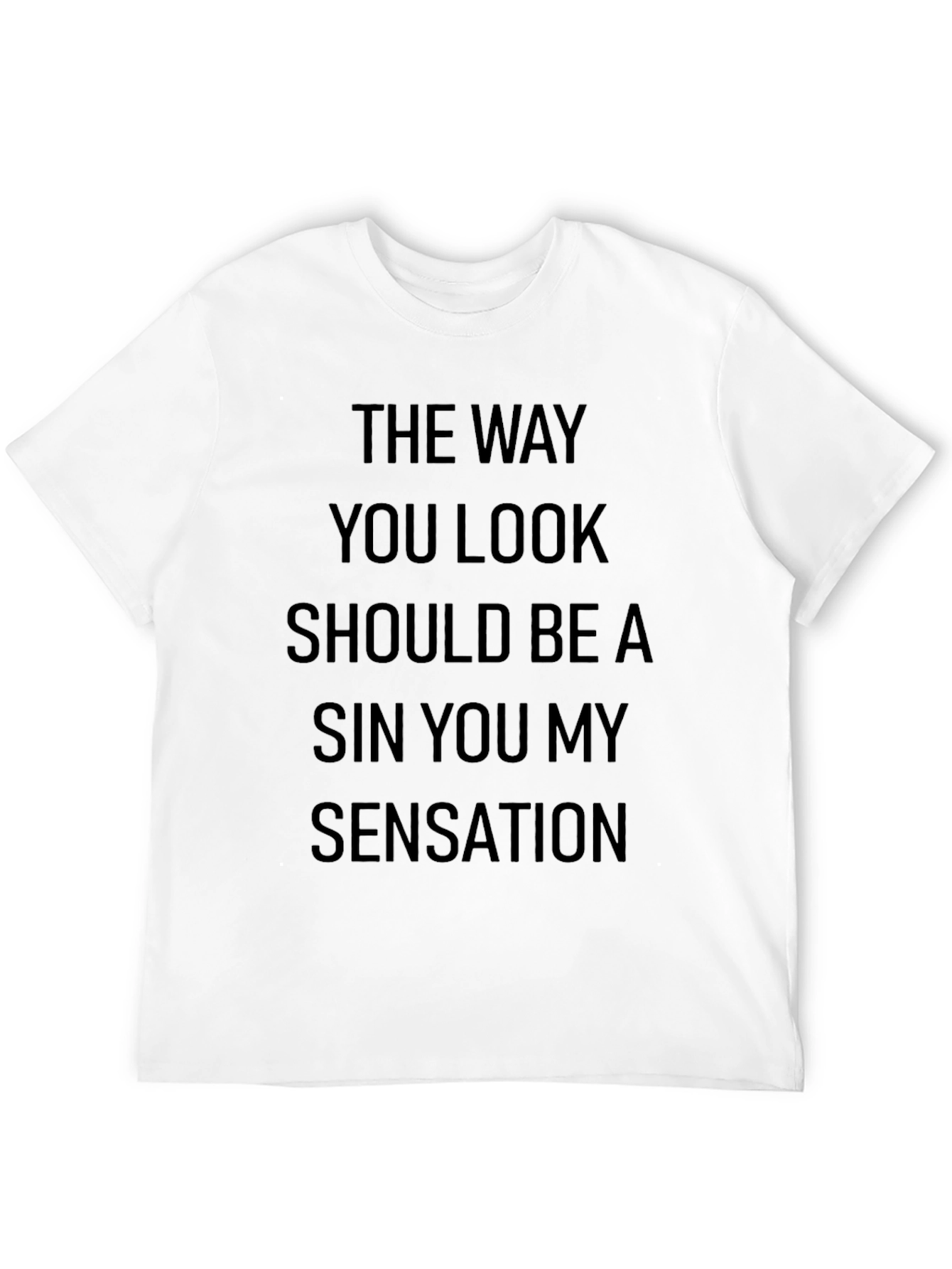The Way You Look Graphic Tee - Black