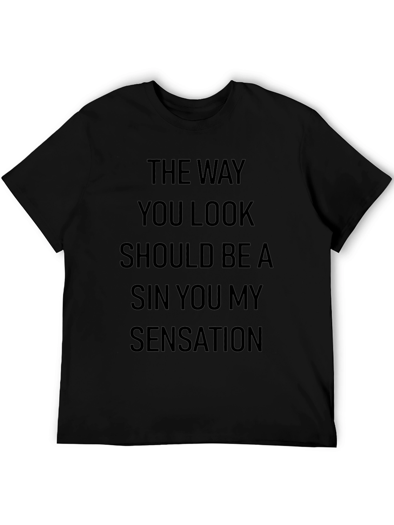 The Way You Look Graphic Tee - Black