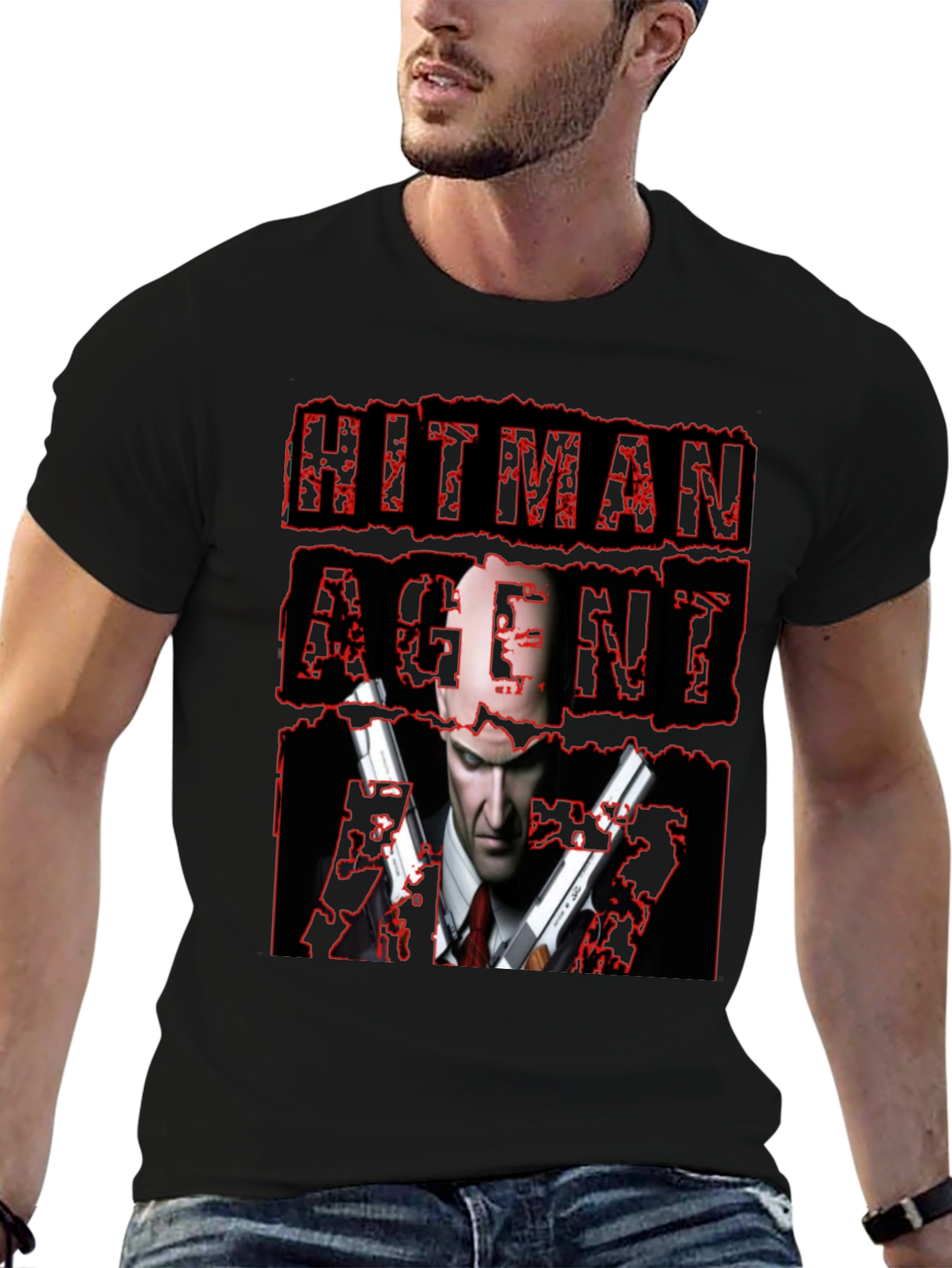 Hitman Agent 47 T-Shirt - Classic Game Apparel